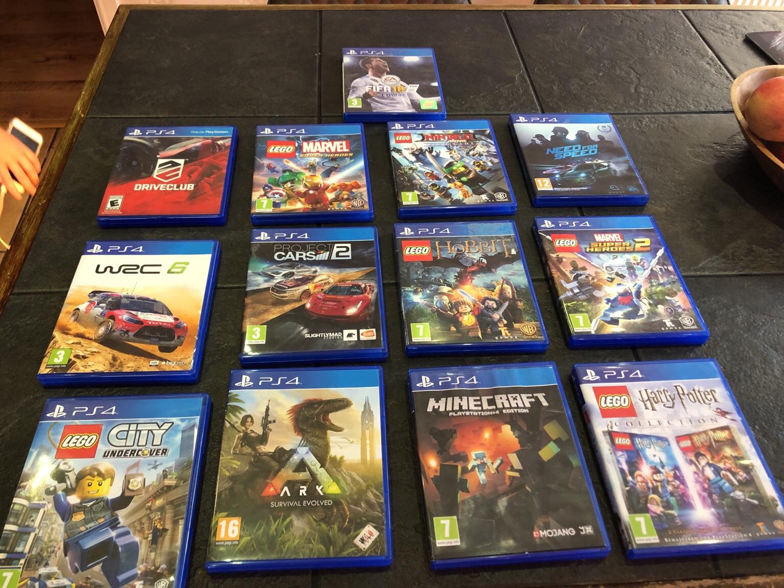 13 PlayStation 4 games all working in SE9 London for £80.00 for sale