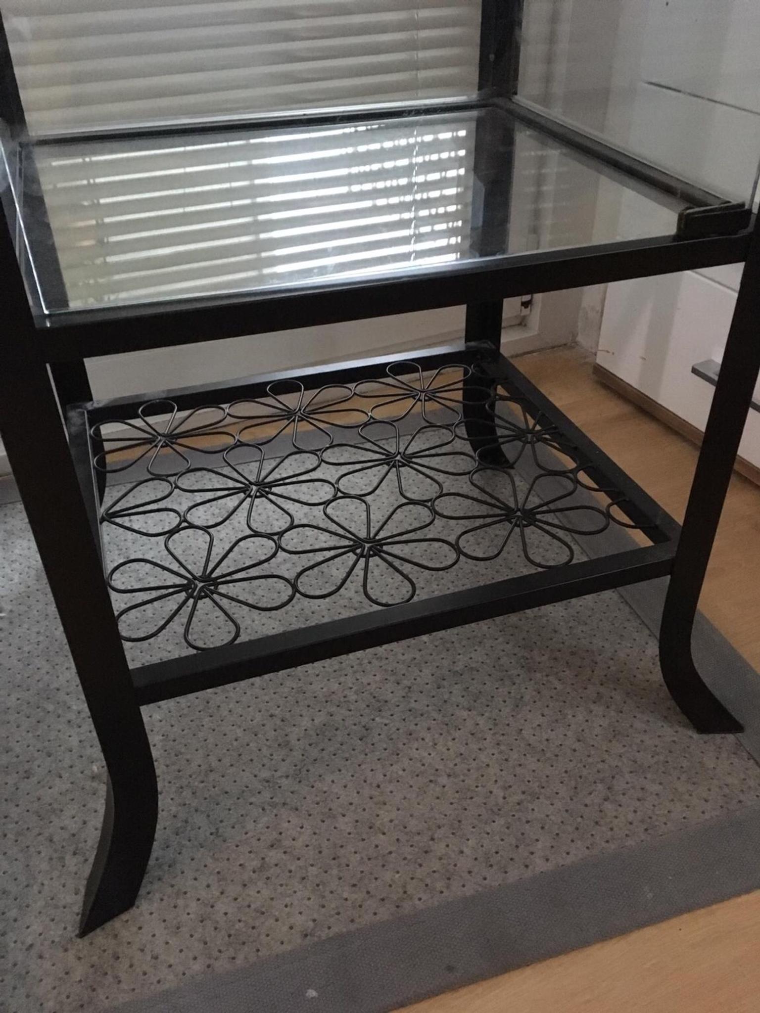 Ikea Vitrine Glas Metall Test 2