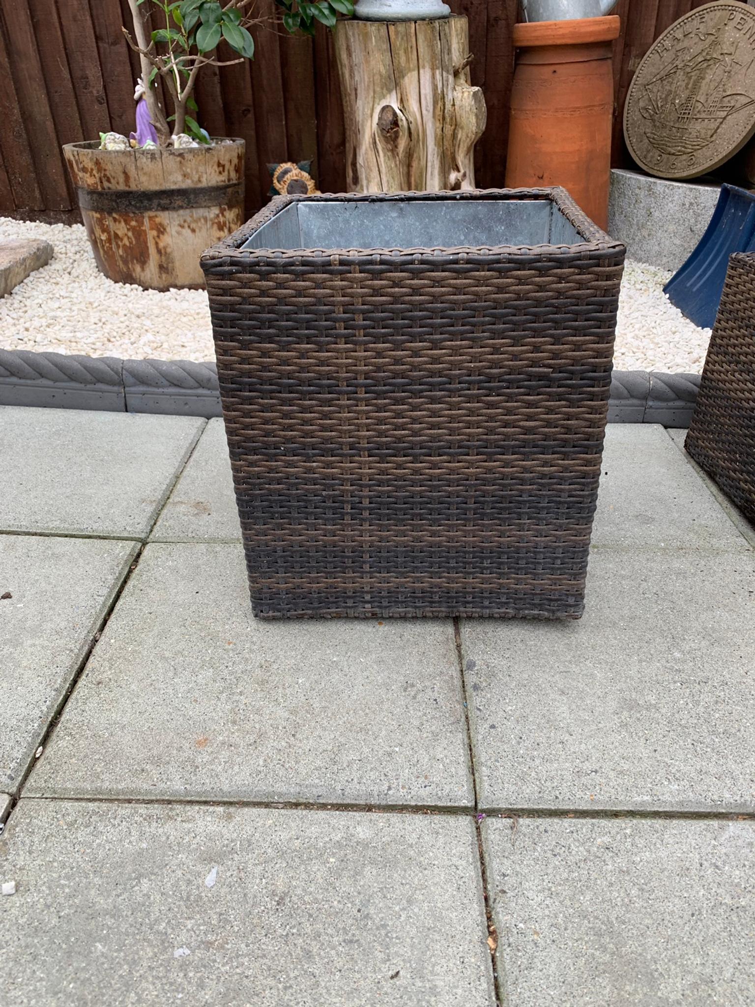 Rattan planters in SW17 London Borough of Wandsworth for £20.00 for