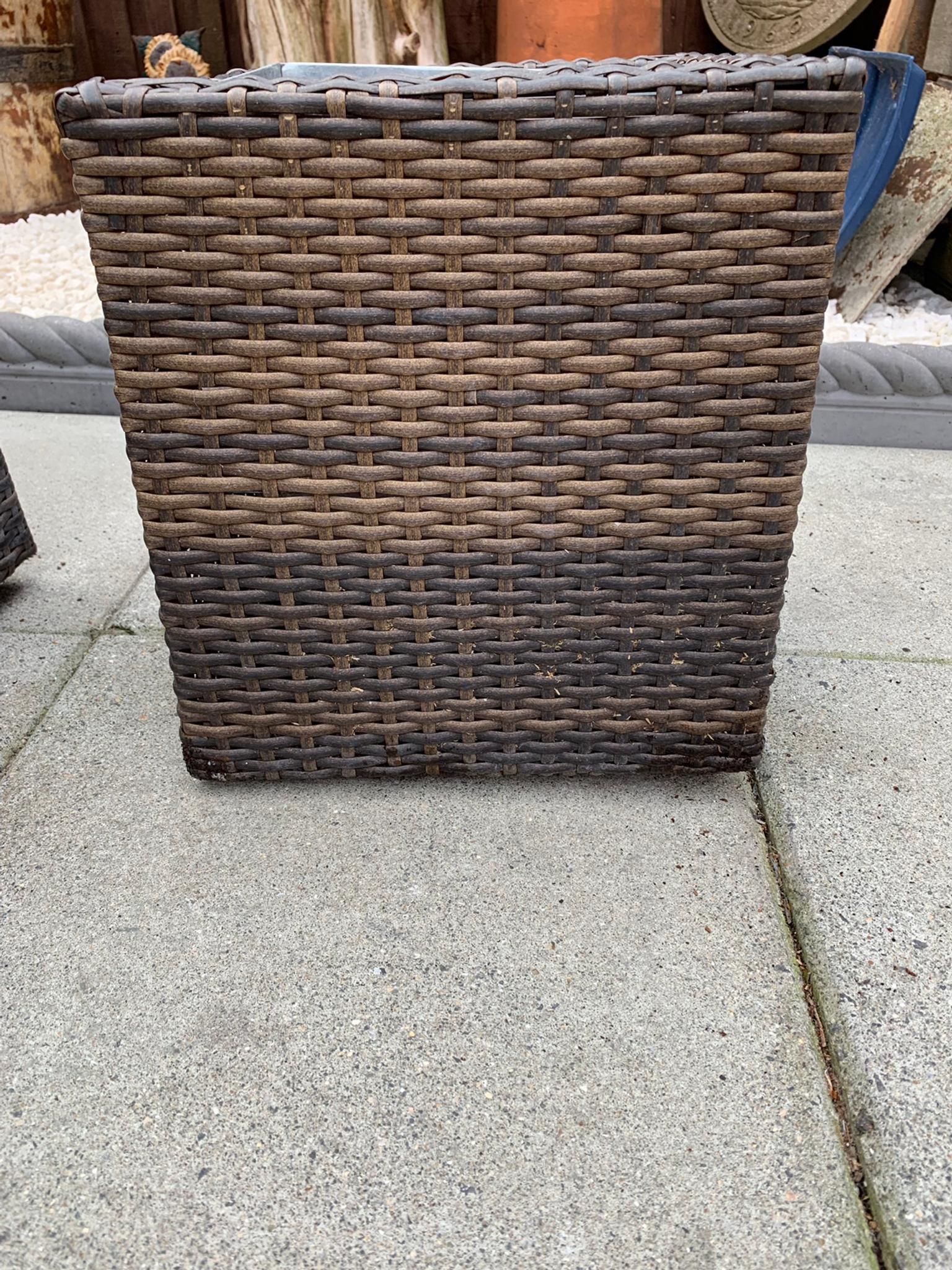 Image Of Rattan Planters Sale References