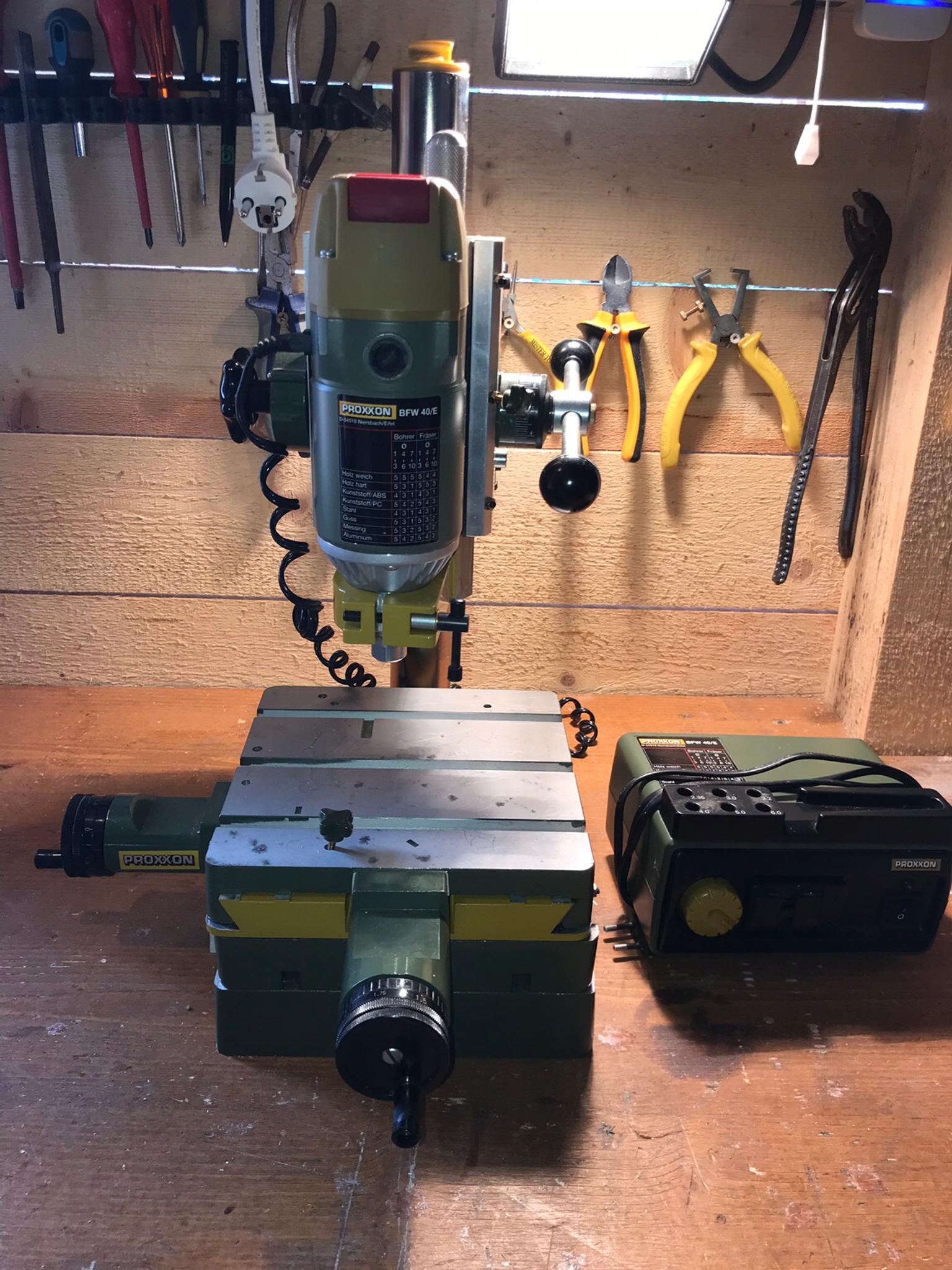 Proxxon Fräse Bohr und Fräsbank Koordinatt in 6167 Neustift im