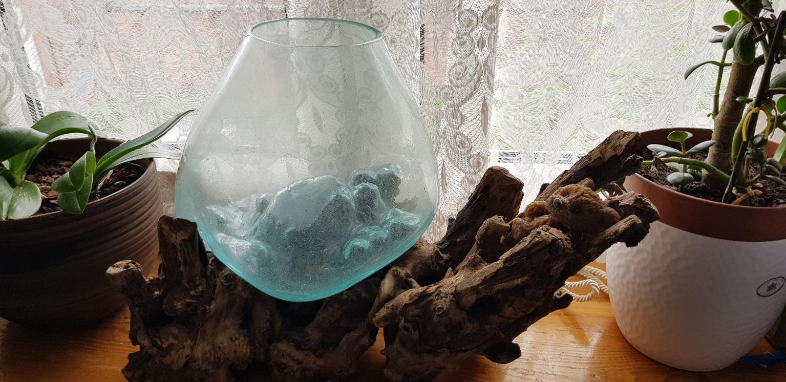 LARGE DRIFTWOOD MOULDED FISH BOWL in M1 Manchester for £60