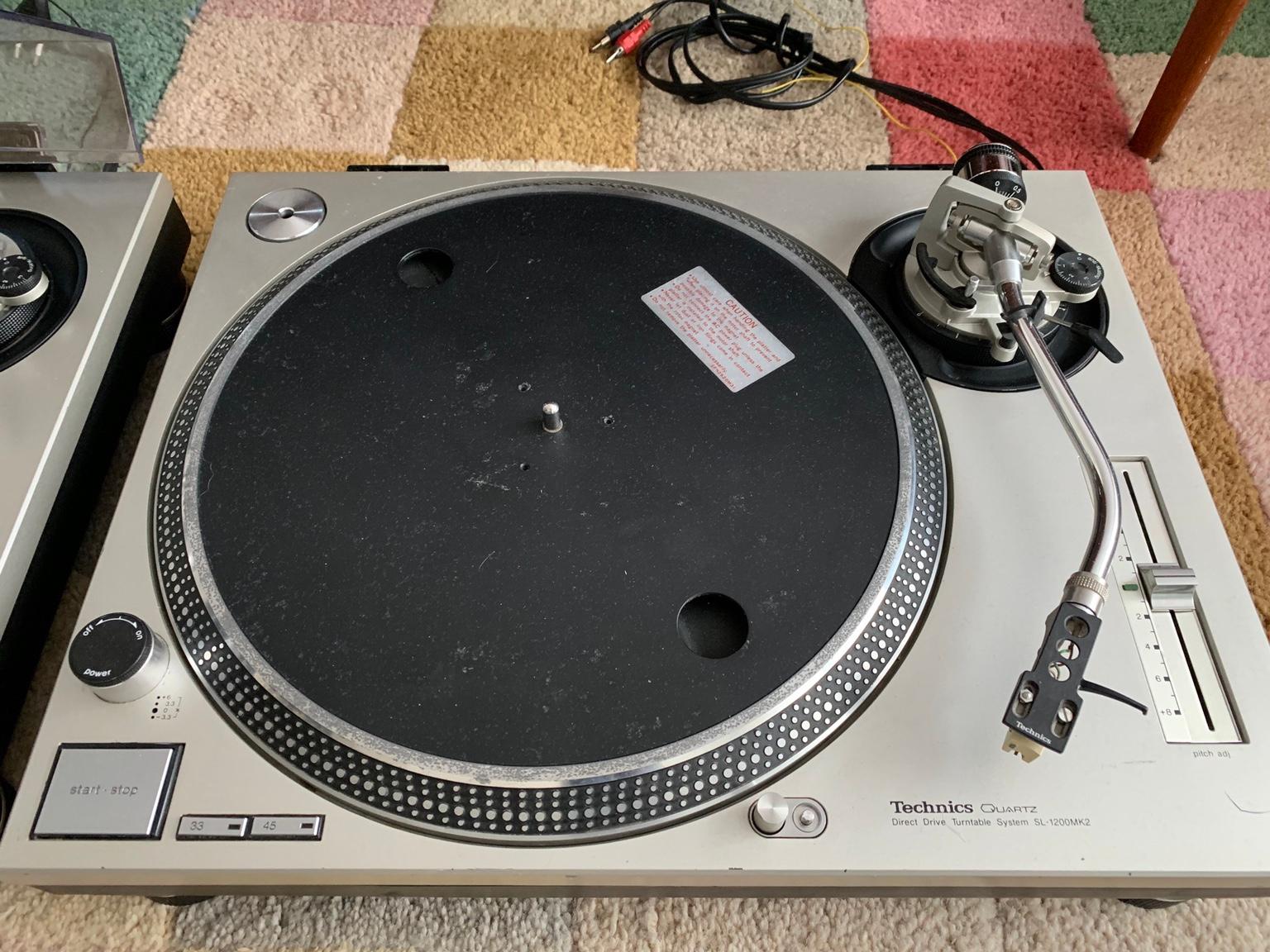 Technics SL1200 mk2 in 11743 Stockholm for SEK 4,000.00 for sale Shpock