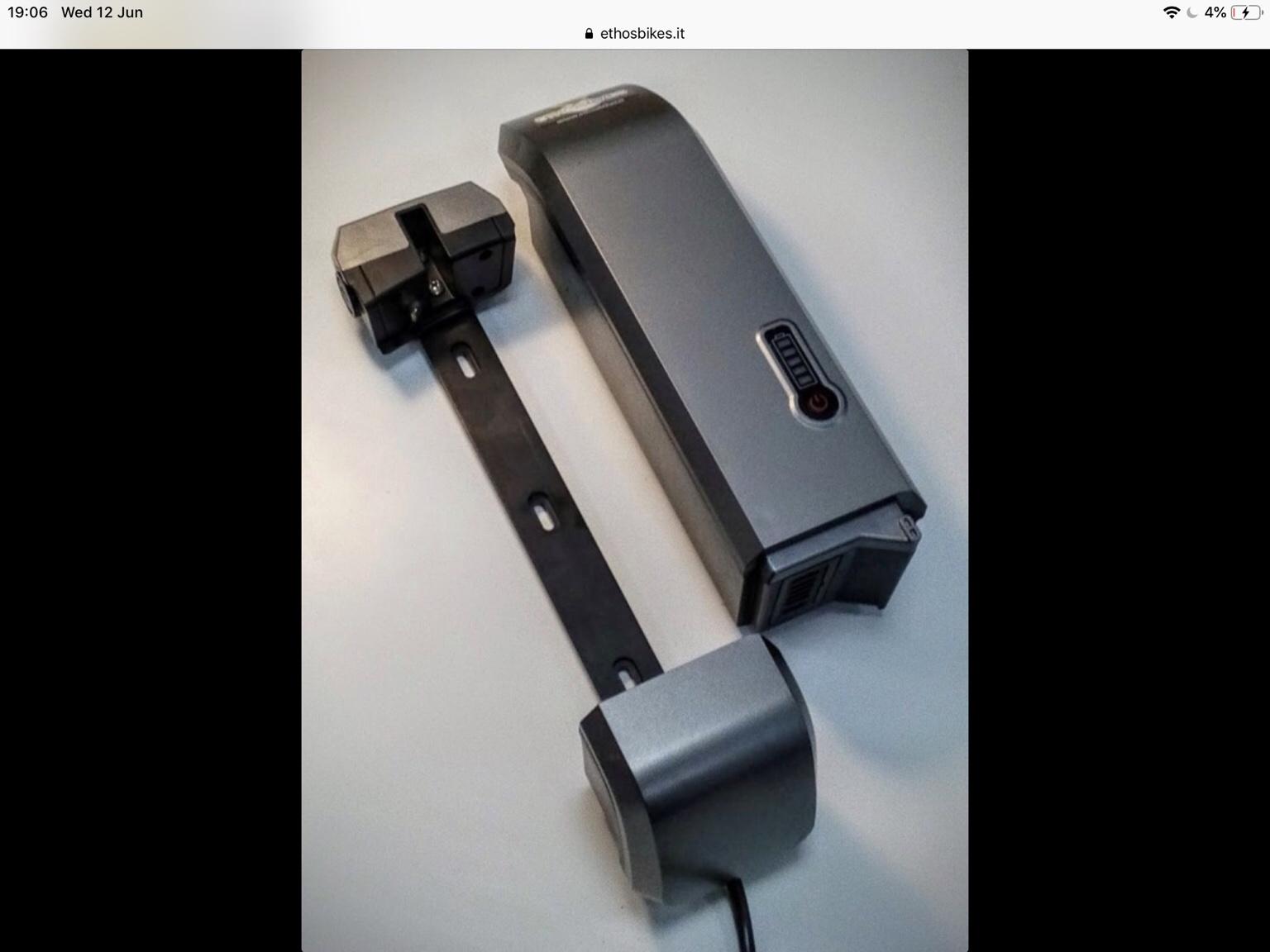 Carrera crossfire Ebike battery’s in NW8 Camden for £370.00 for sale