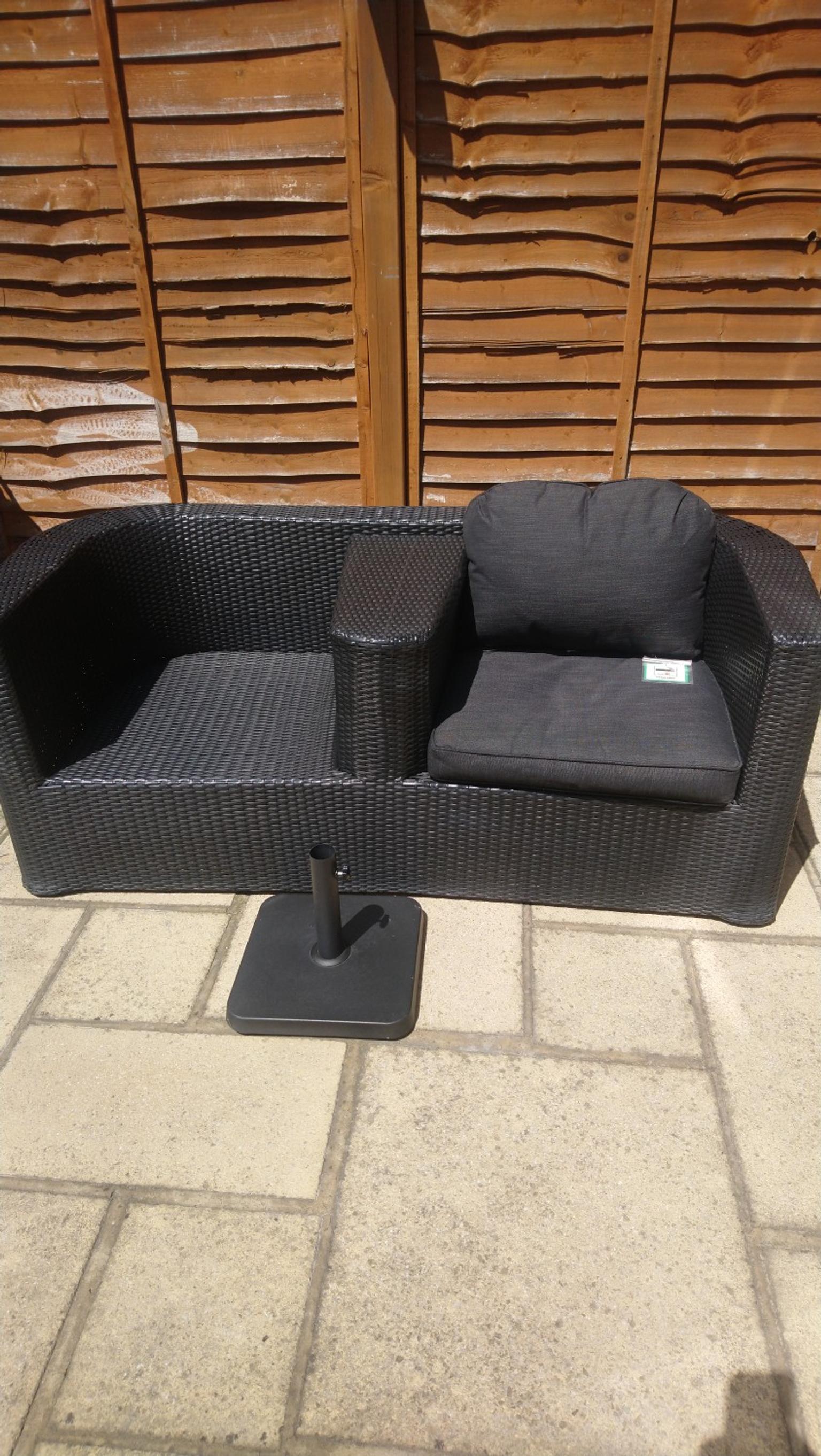 Basket oval garden coffee table (taupe) w57 × d97 × h36cm. John Lewis Rattan Garden Furniture In Se20 Bromley For 190 00 For Sale Shpock