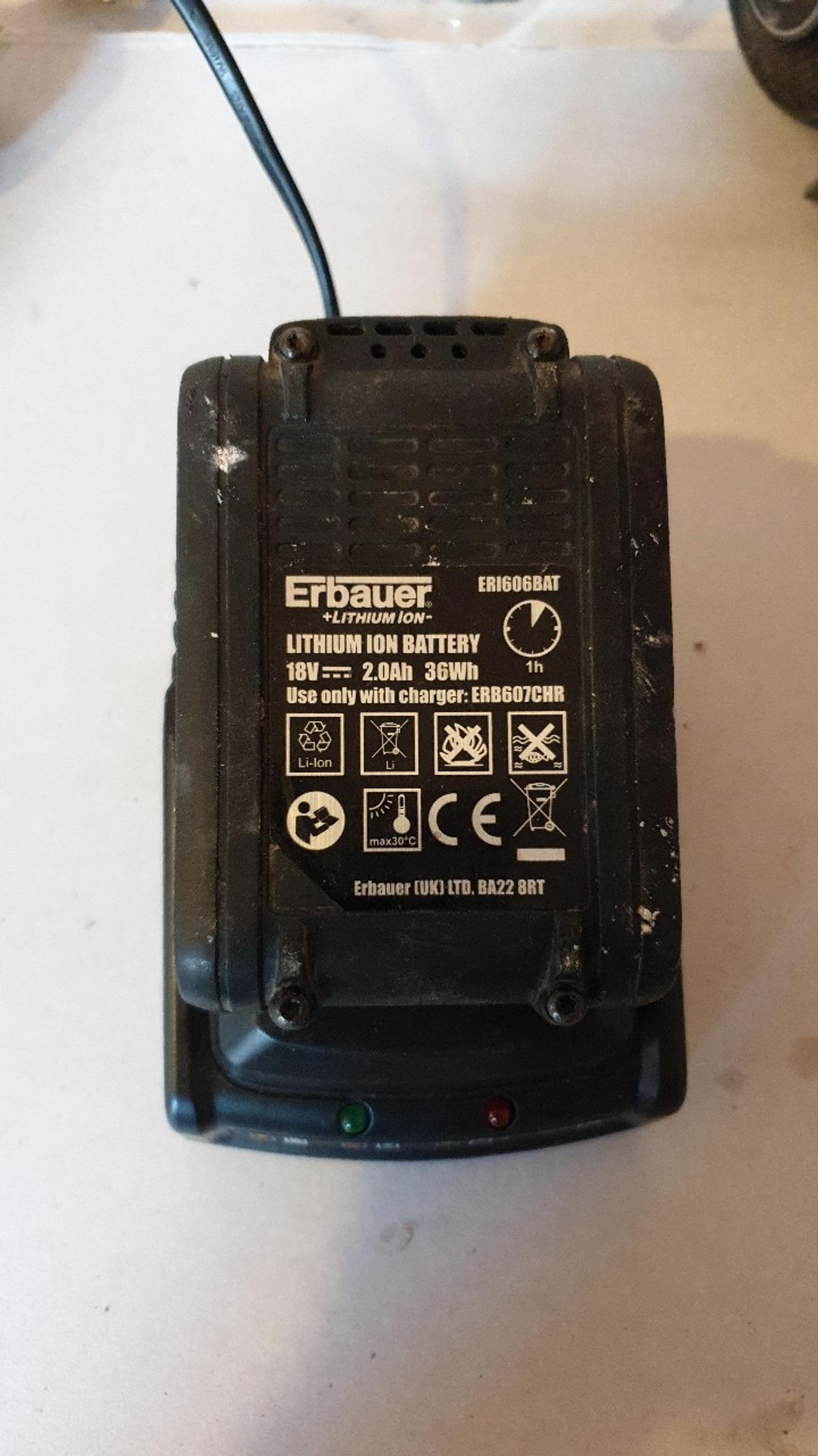 erbauer battery and charger in OL4 Oldham for £10.00 for sale Shpock