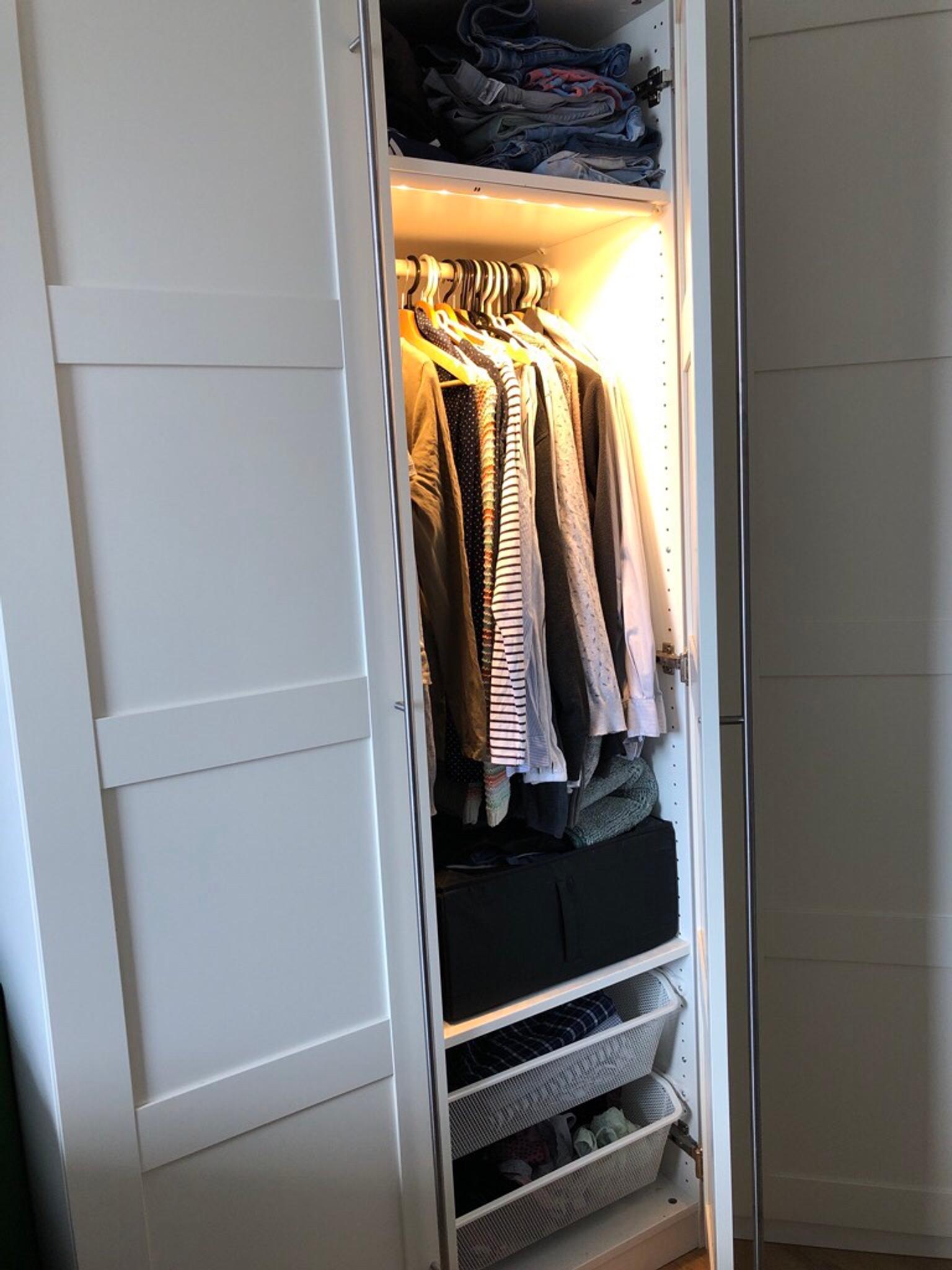 Ikea Pax Kleiderschrank M Ecke Beleuchtung In 12689 Berlin For