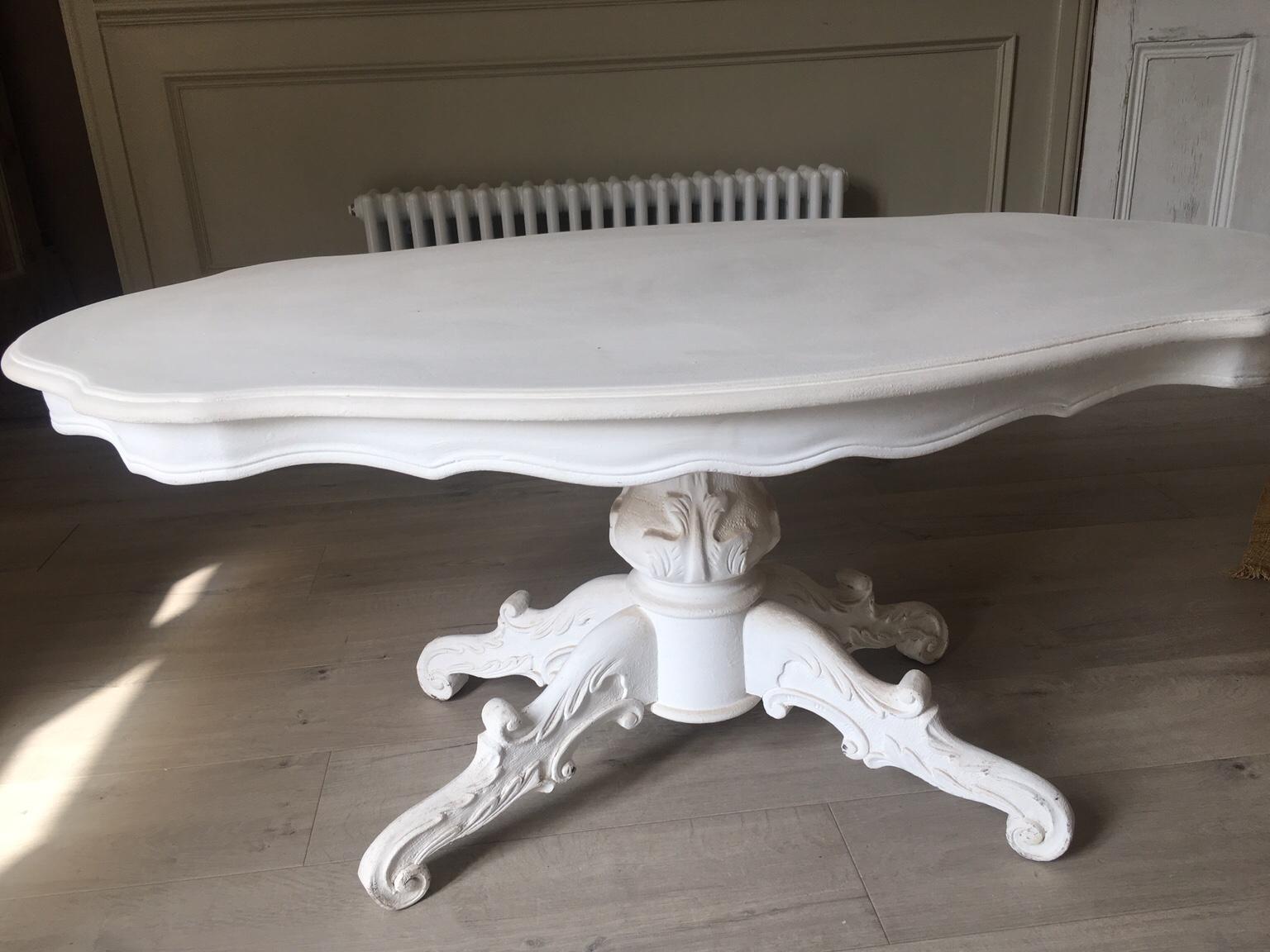 white french glam shabby chic coffee table in West Lancashire for £45.00 for sale Shpock