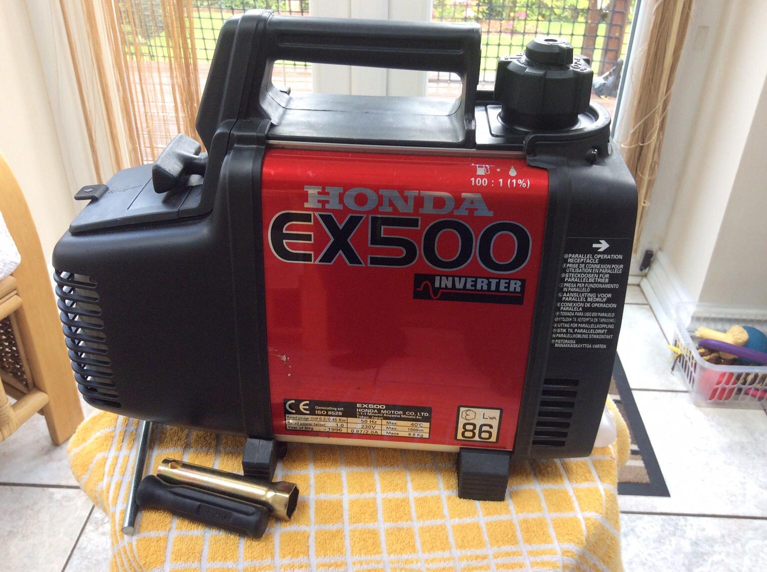 Honda EX500 Generator in ST5Lyme for £120.00 for sale Shpock