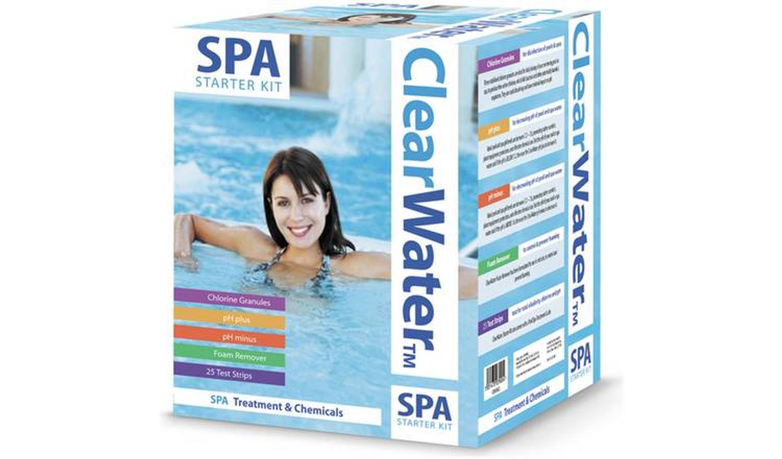 Clearwater Hot Tub Chemical Starter Kit in Knowsley for £