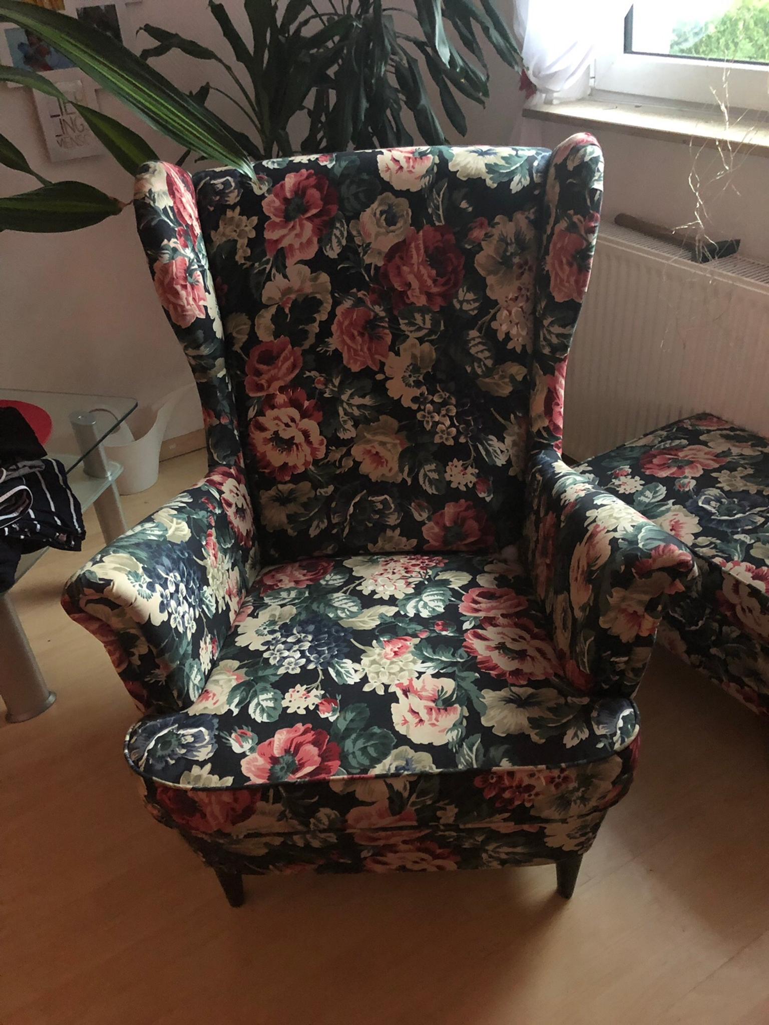 Ohrensessel von Ikea mit Hocker in 12355 Rudow für 170,00 € zum Verkauf