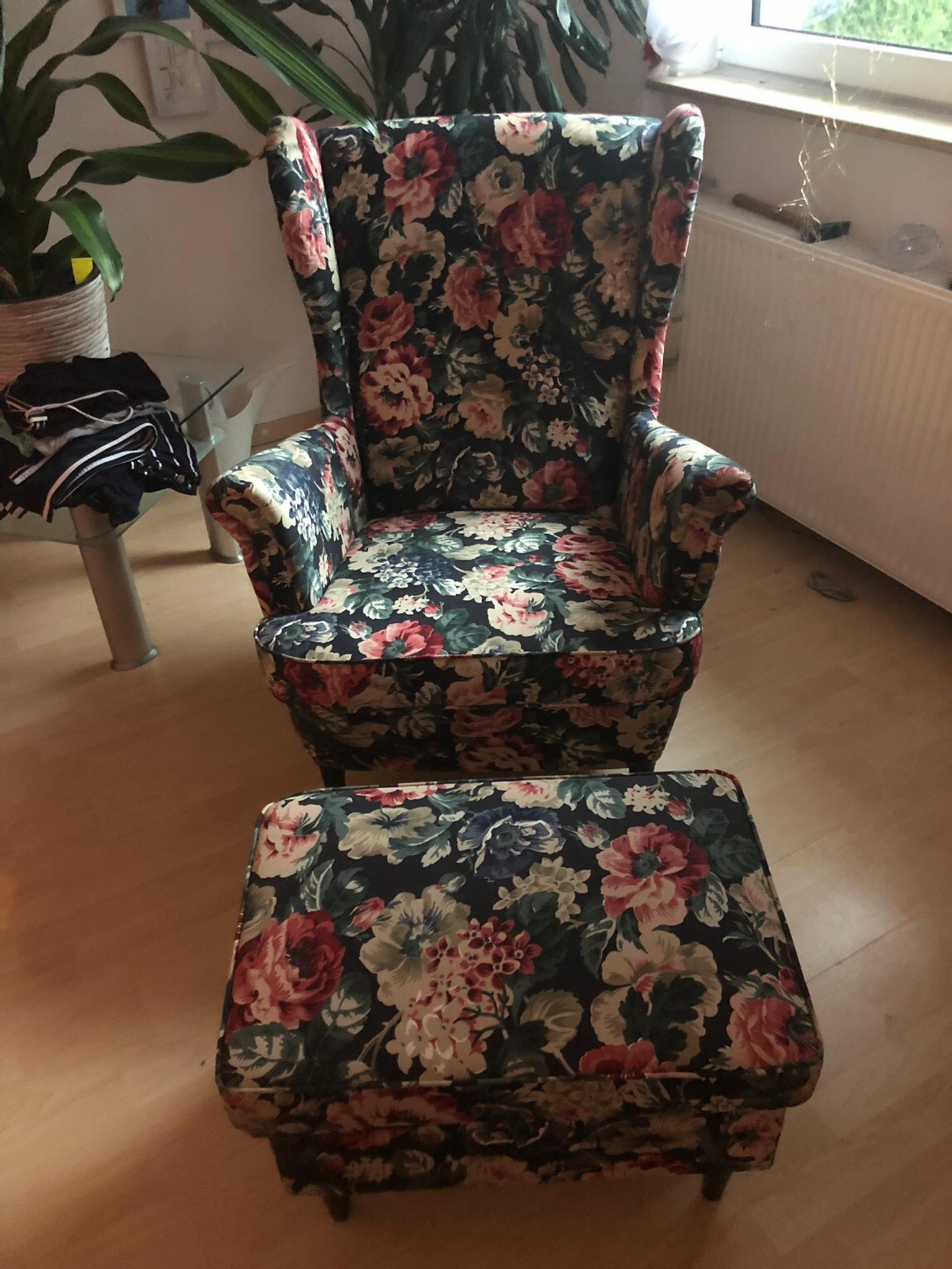 Ohrensessel von Ikea mit Hocker in 12355 Rudow für 170,00 € zum Verkauf