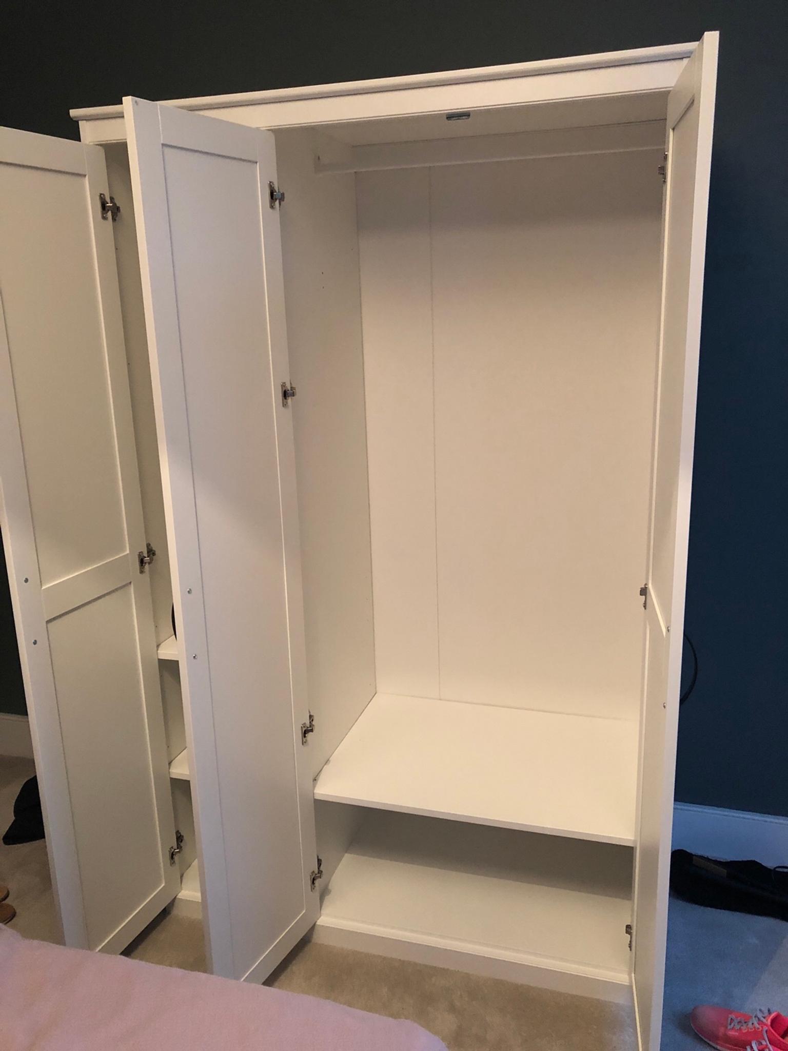 Ikea songesand wardrobe white in N16 Hackney for £70.00 for sale Shpock