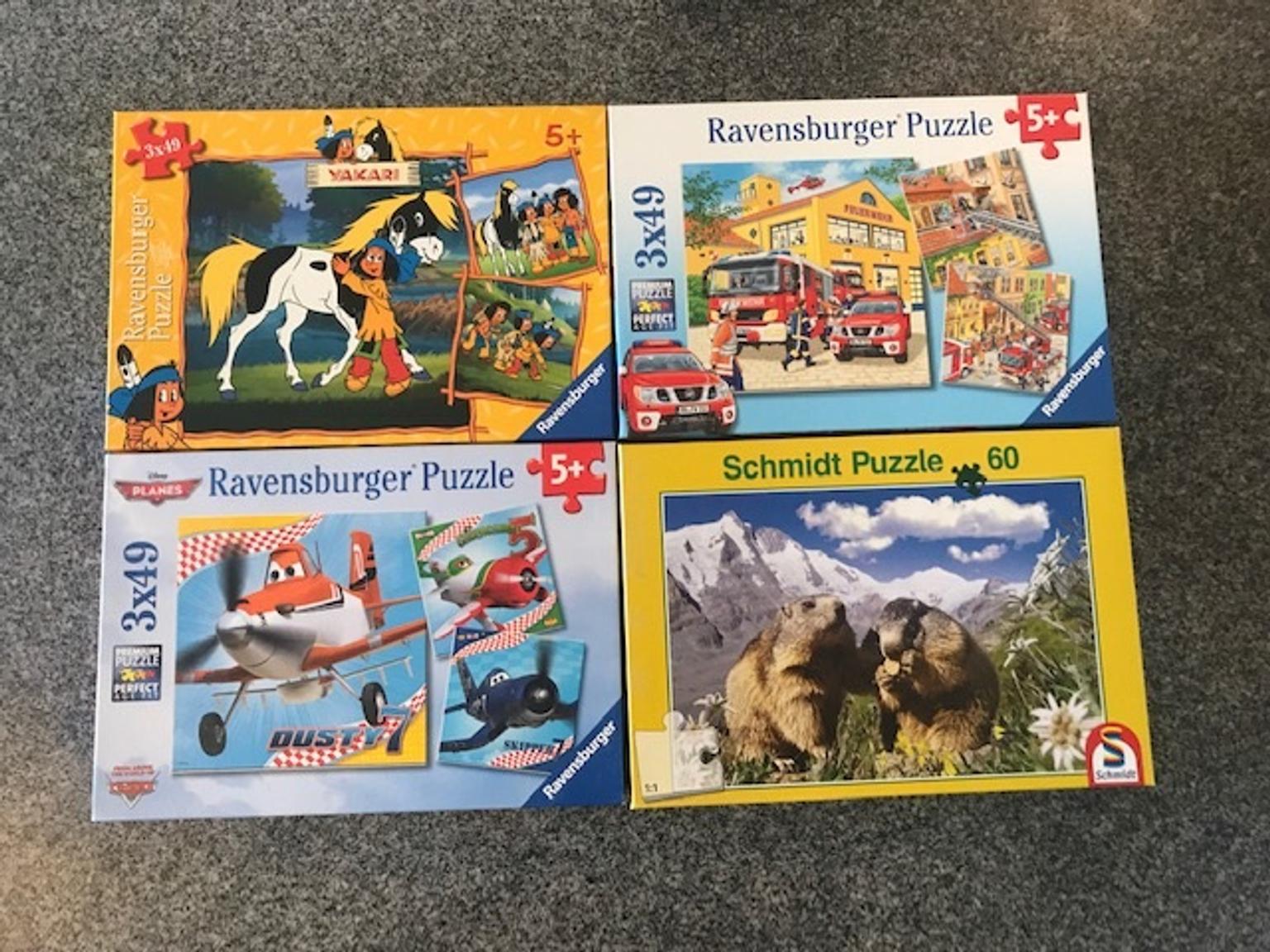 4 Puzzle Puzzle Set ab ca. 5 Jahre in 8292 Neudau für € 14,00 zum