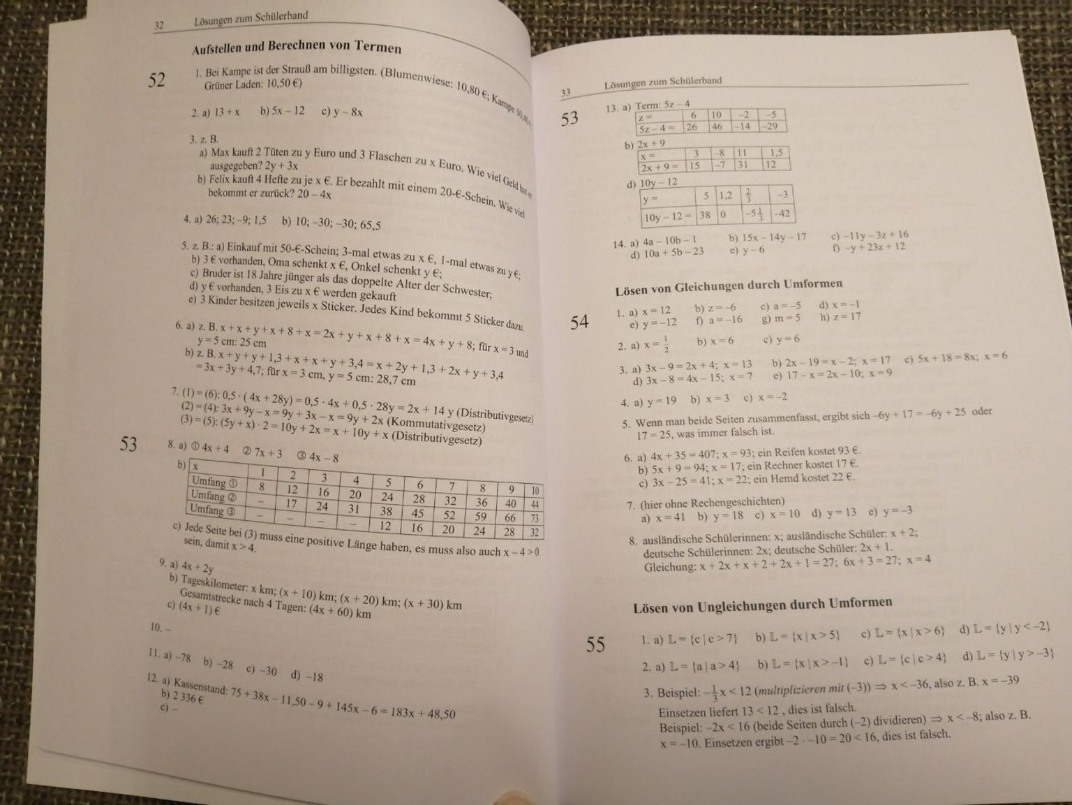 Mathematik Sekundo 8 Plus Lösungen in 55576 Sprendlingen für 39,00