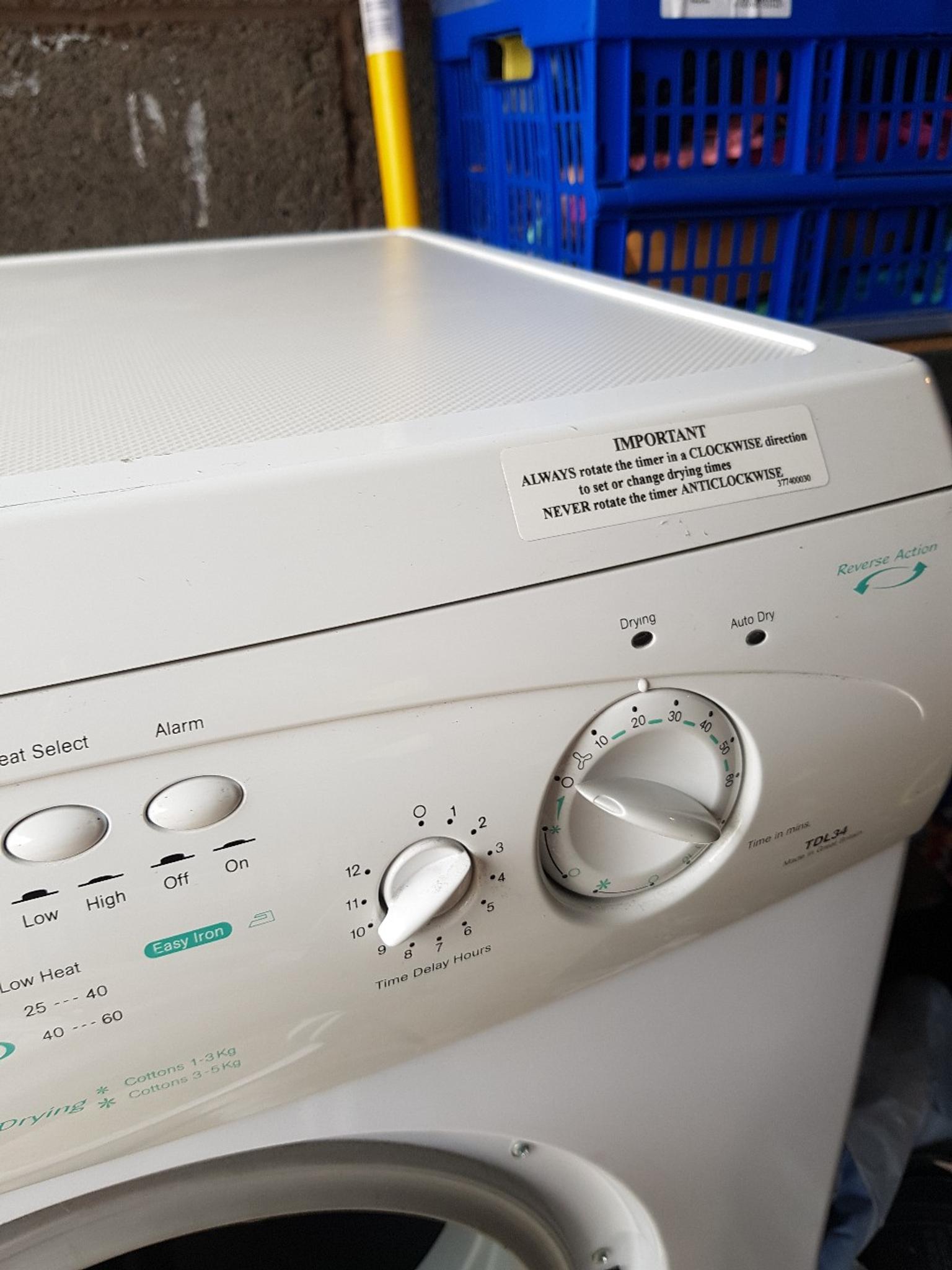 Hotpoint Tumble Dryer not working in Wigan for £25.00 for sale Shpock