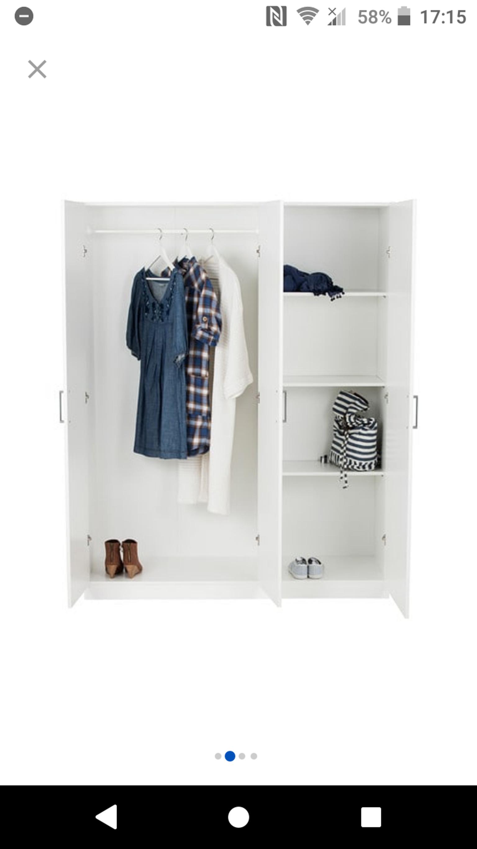 Kleiderschrank von IKEA ( Dombås ) in 71067 Sindelfingen für 45,00