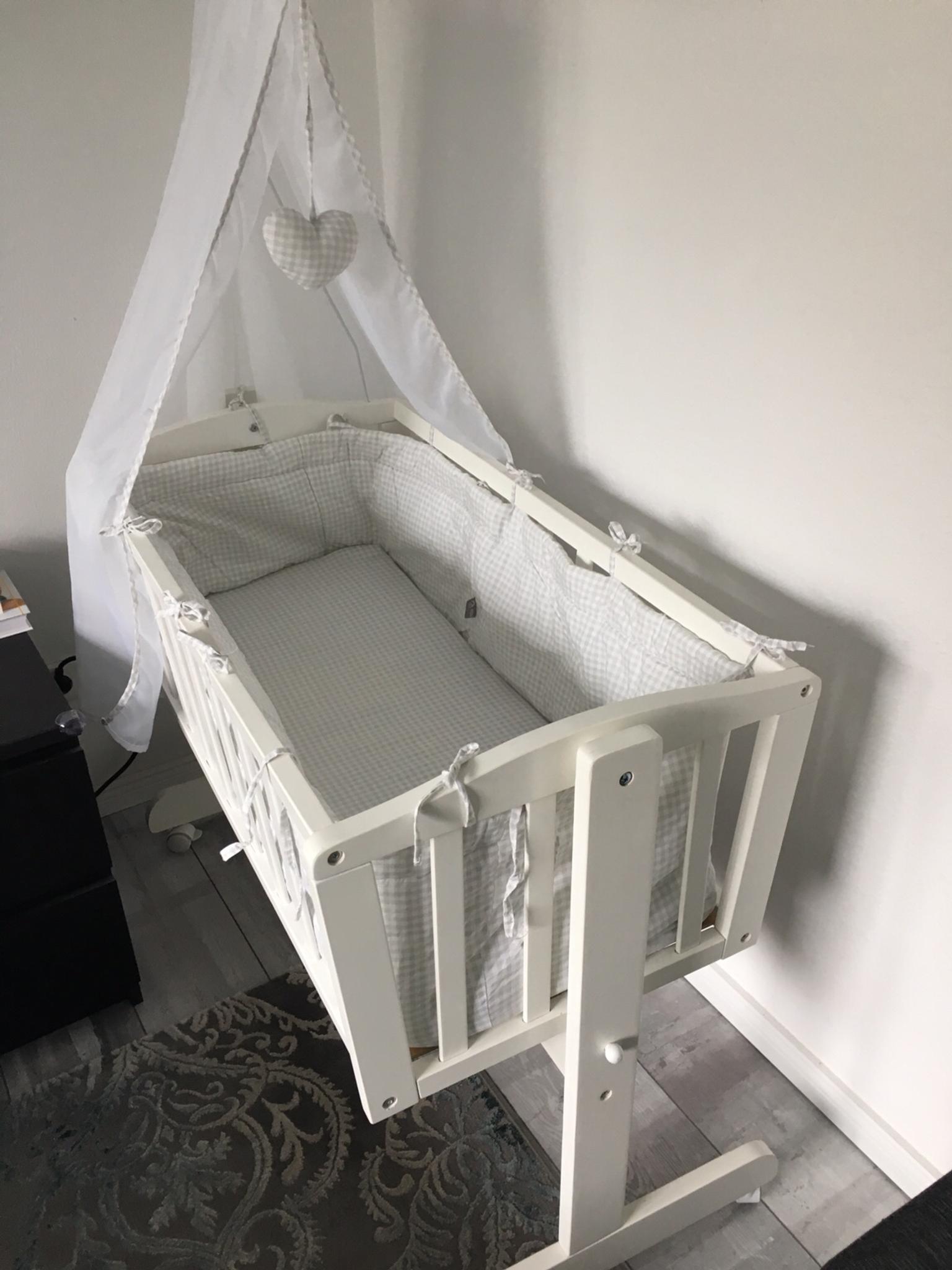 Babywiege Babybettchen inkl. Textilien in 22119 Billstedt