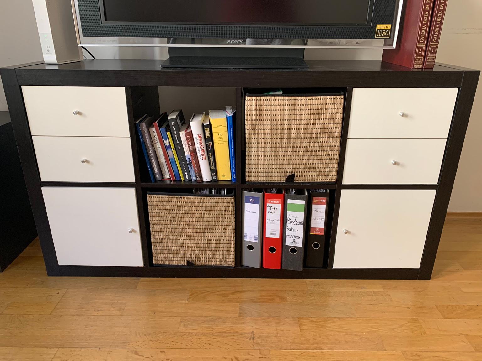 Ikea Kallax Korb Gold