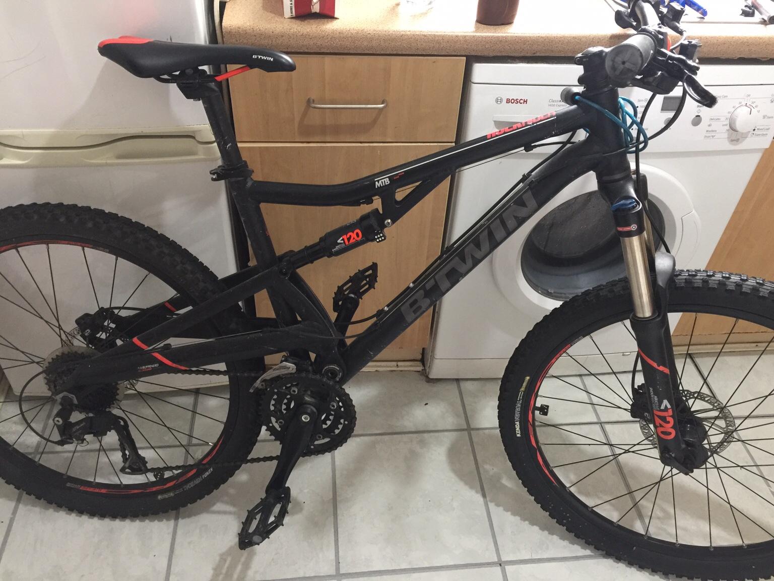 Btwin Rockrider 520s Full Suspension Mountain Bike Montain Bikes