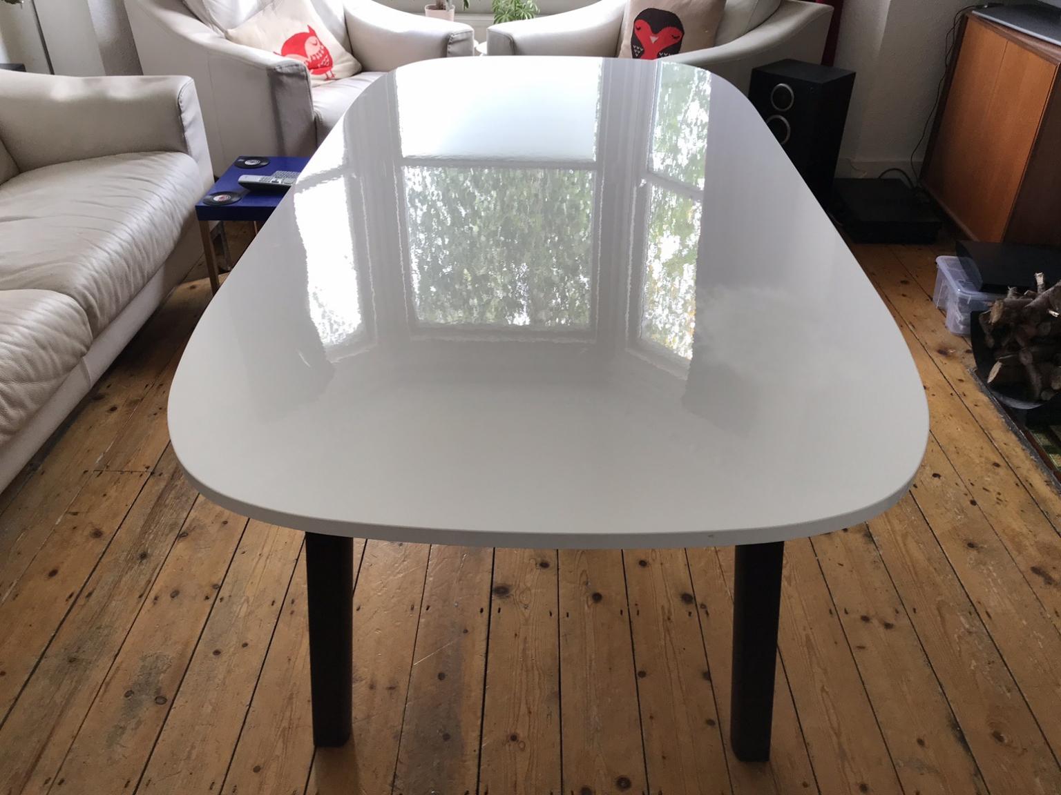 Ikea Oppeby 6 seater dining table 185x90cm in SE4 Lewisham for £40.00