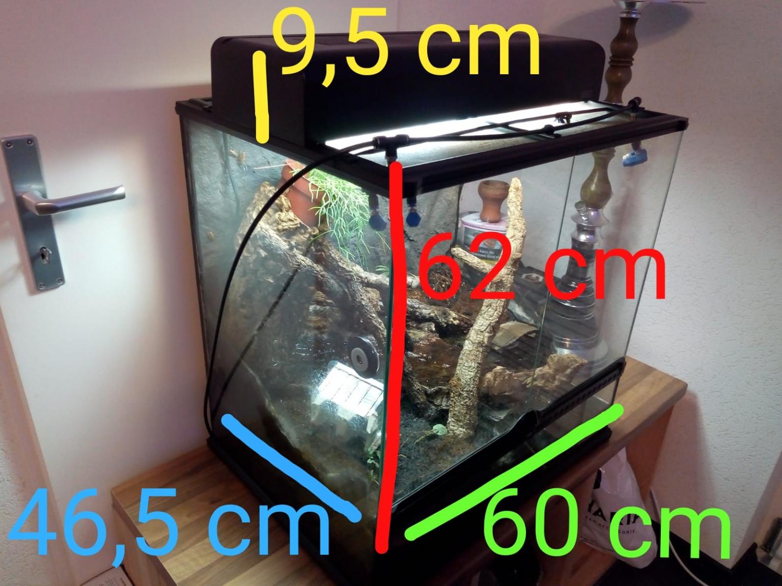 VB Terarium mit Wasserfall und Flussteil in 73312 Geislingen an der
