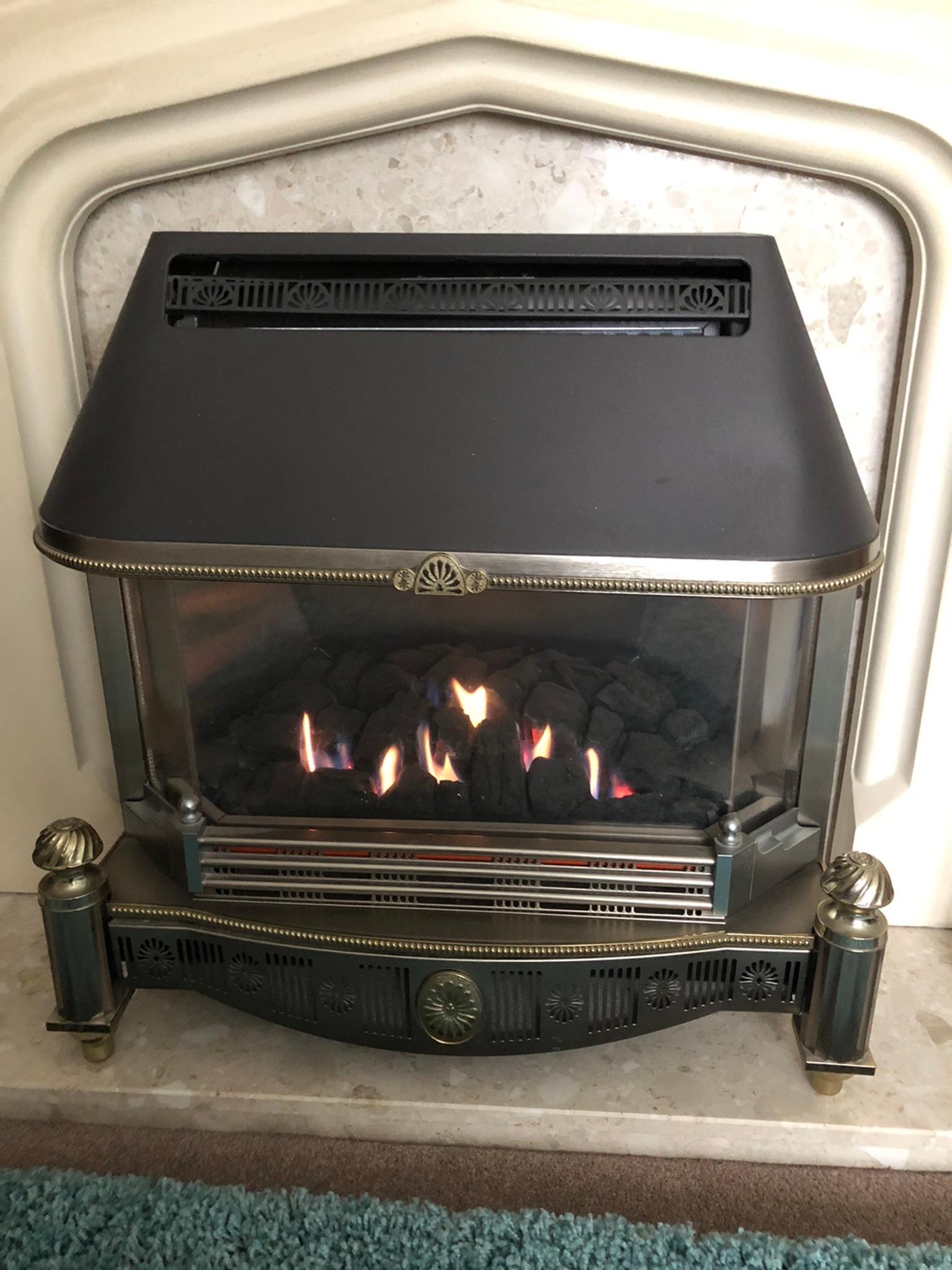 Baxi Bermuda VP Gas Fire and 552 Back Boiler in NP12 Blackwood for £80.