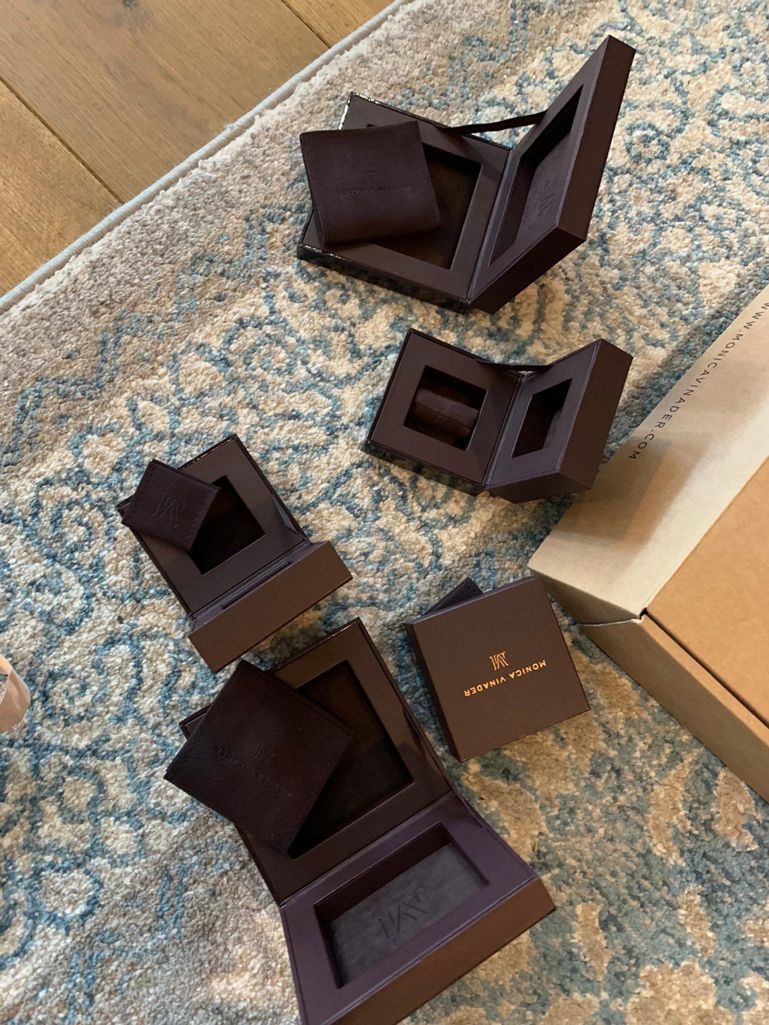 Monica vinader mint packaging gift boxes in B62 Dudley for £30.00 for sale Shpock