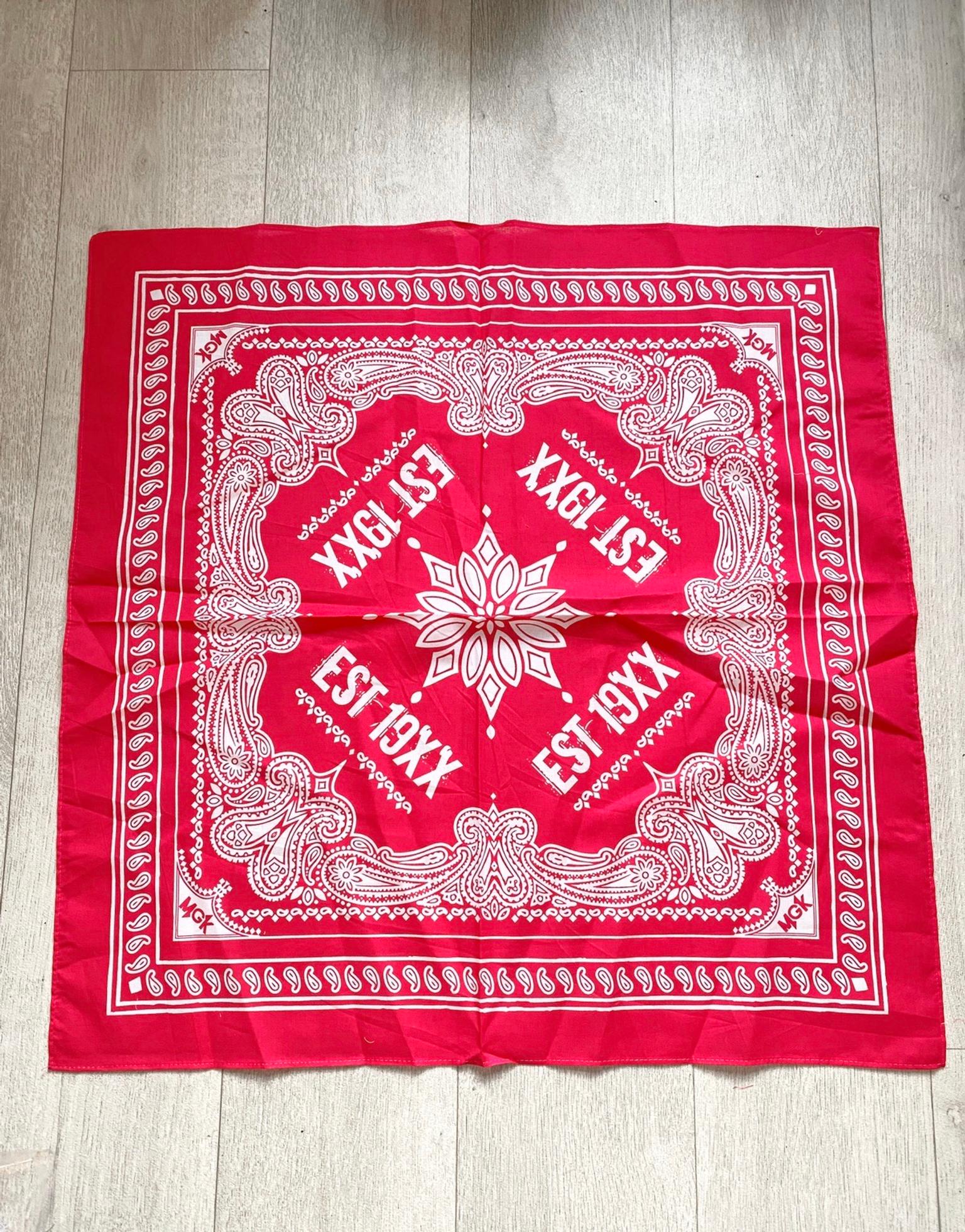 Machine Gun Kelly Pink Bandana MGK Merch in B18 Birmingham for £12.50 for sale Shpock