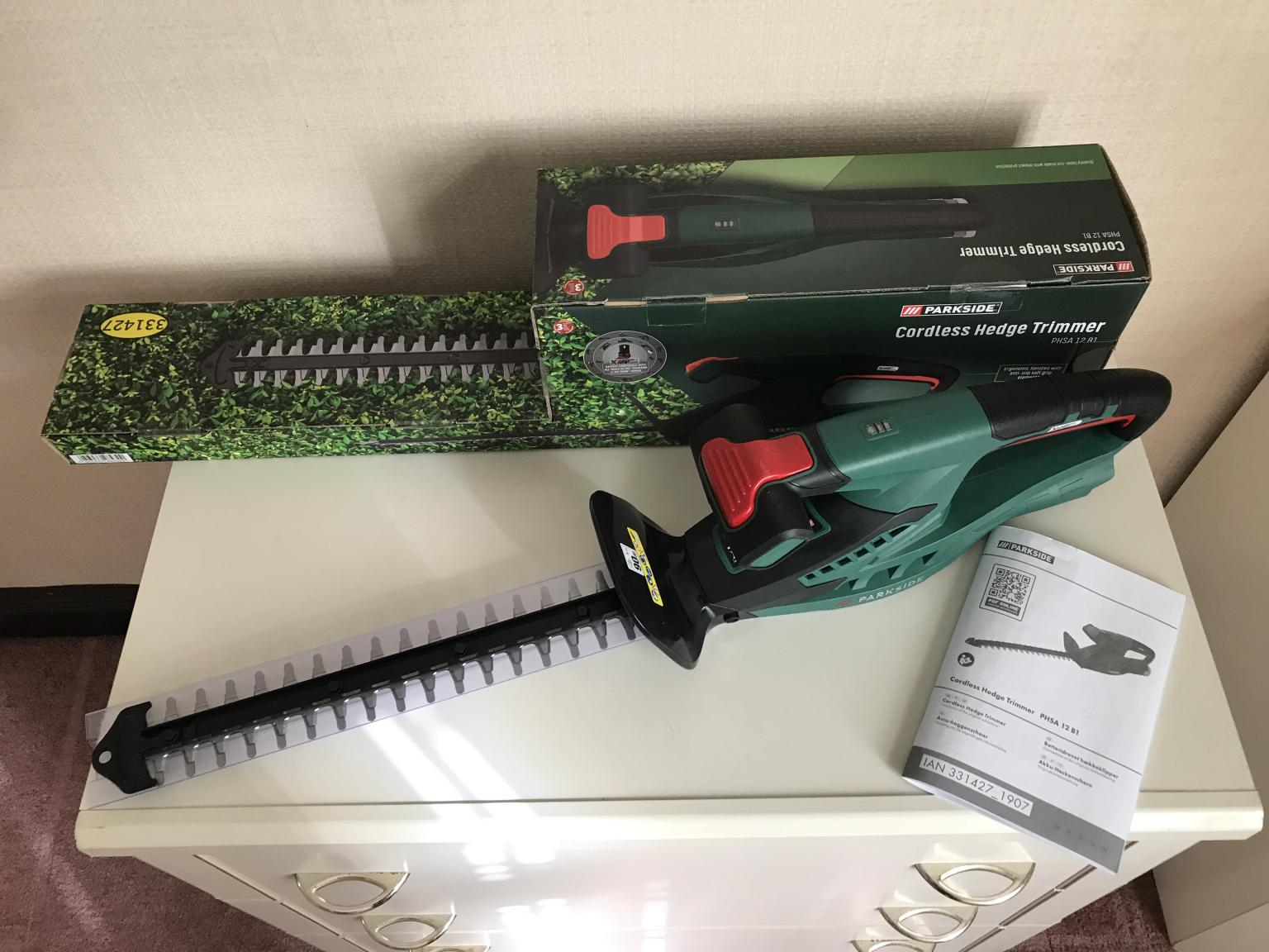 Parkside 12V Cordless Hedge Trimmer PHSA12B1 in NG6 Nottingham for £39.