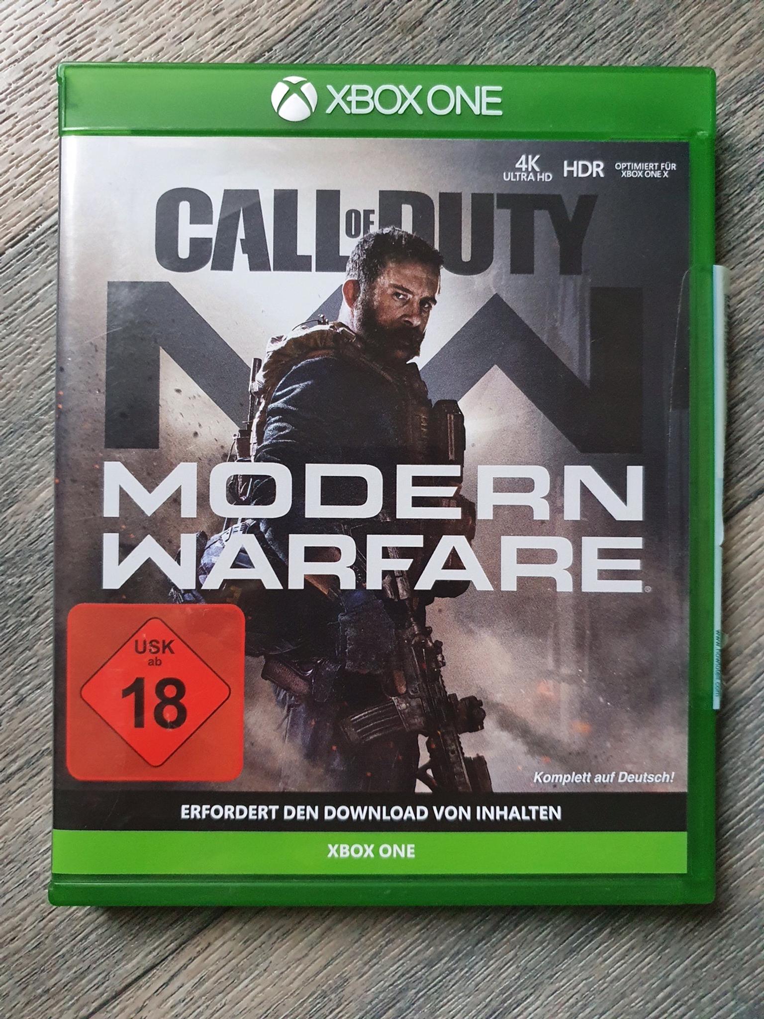 Call of Duty Modern Warfare Spiel Xbox One in 39288 Burg für 33,00 € zum Verkauf Shpock DE
