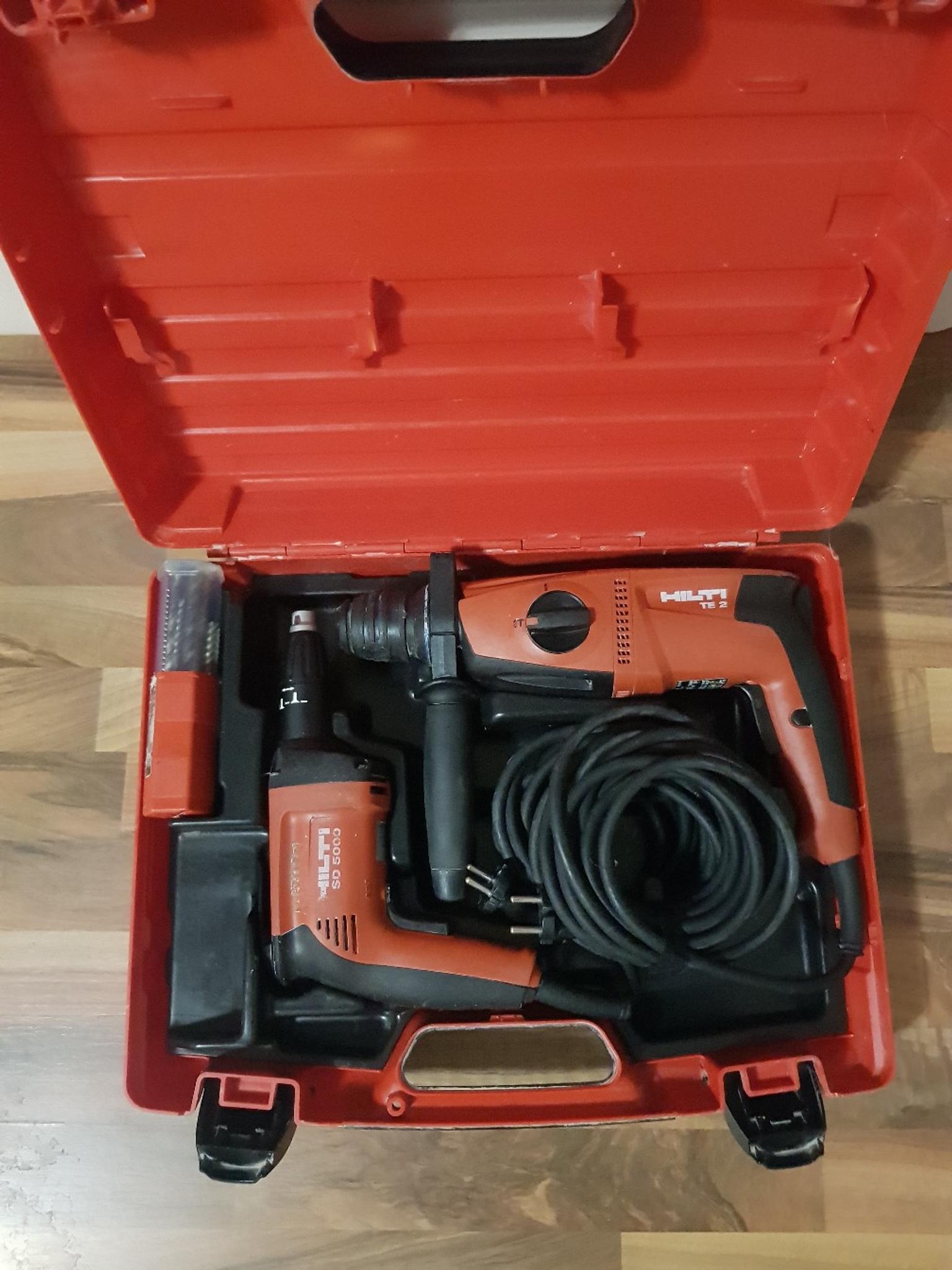 Hilti SD 5000+Hilti TE 2 Schlagbohrmaschine in 5310 Mondsee für € 360