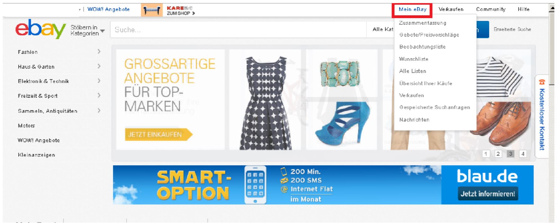 Einstellen von internationalen Versand in eBay Interpret Help Center