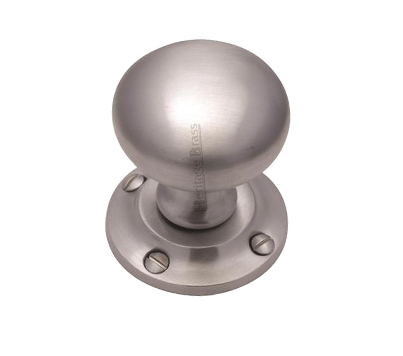 Victoria Mortice Door Knob Satin Chrome buy now