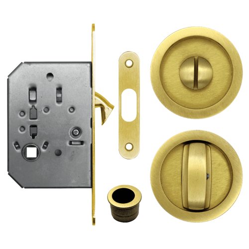 Acre & Clutton RPL057SB Sliding & Pocket Door Flush Pull Handle Lock