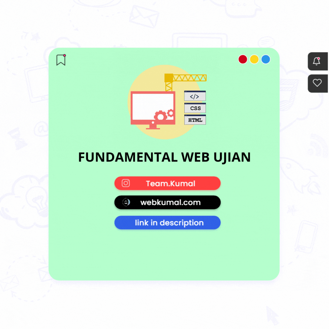 FUNDAMENTAL WEB UJIAN KUMAL