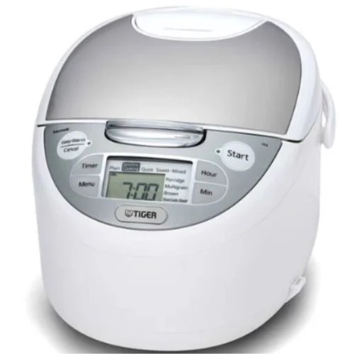 Tiger MultiFunctional Rice Cooker, Food Steamer with LC