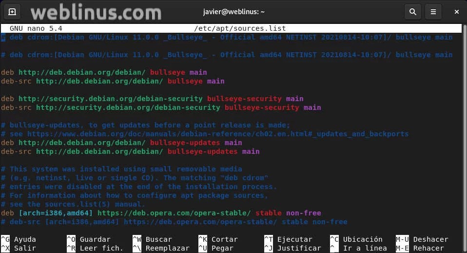 Diferencias entre APT (aptget) y apt weblinus