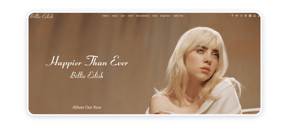 30 + Best Band and Musician site Examples Blog of  Design