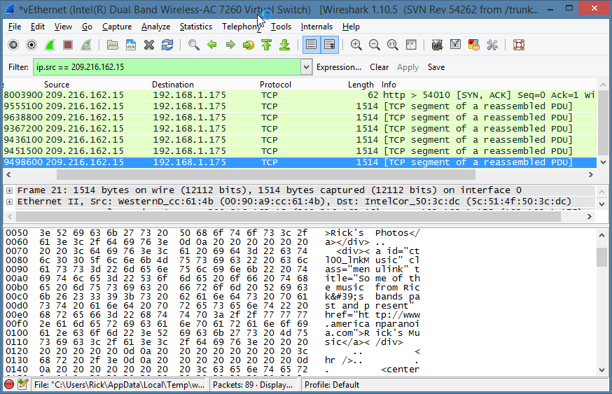 Using HttpClient to capture partial Responses Rick Strahl's  Log
