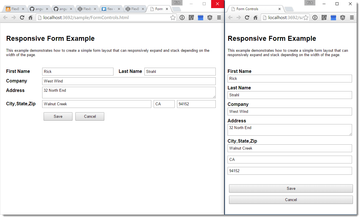 Flexing your HTML Layout Muscles with Flexbox Rick Strahl's  Log