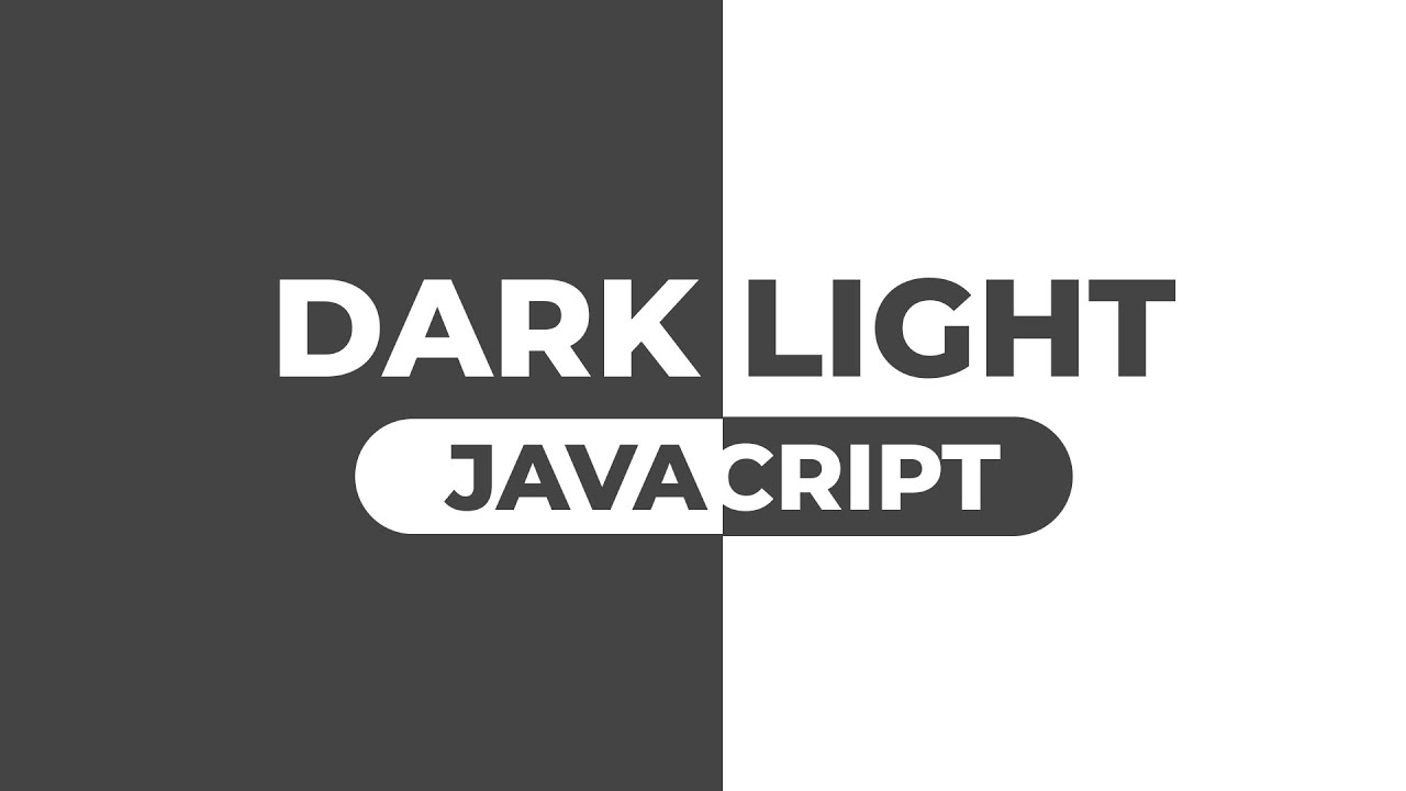 Dark And Light Mode Using Javascript Localhost