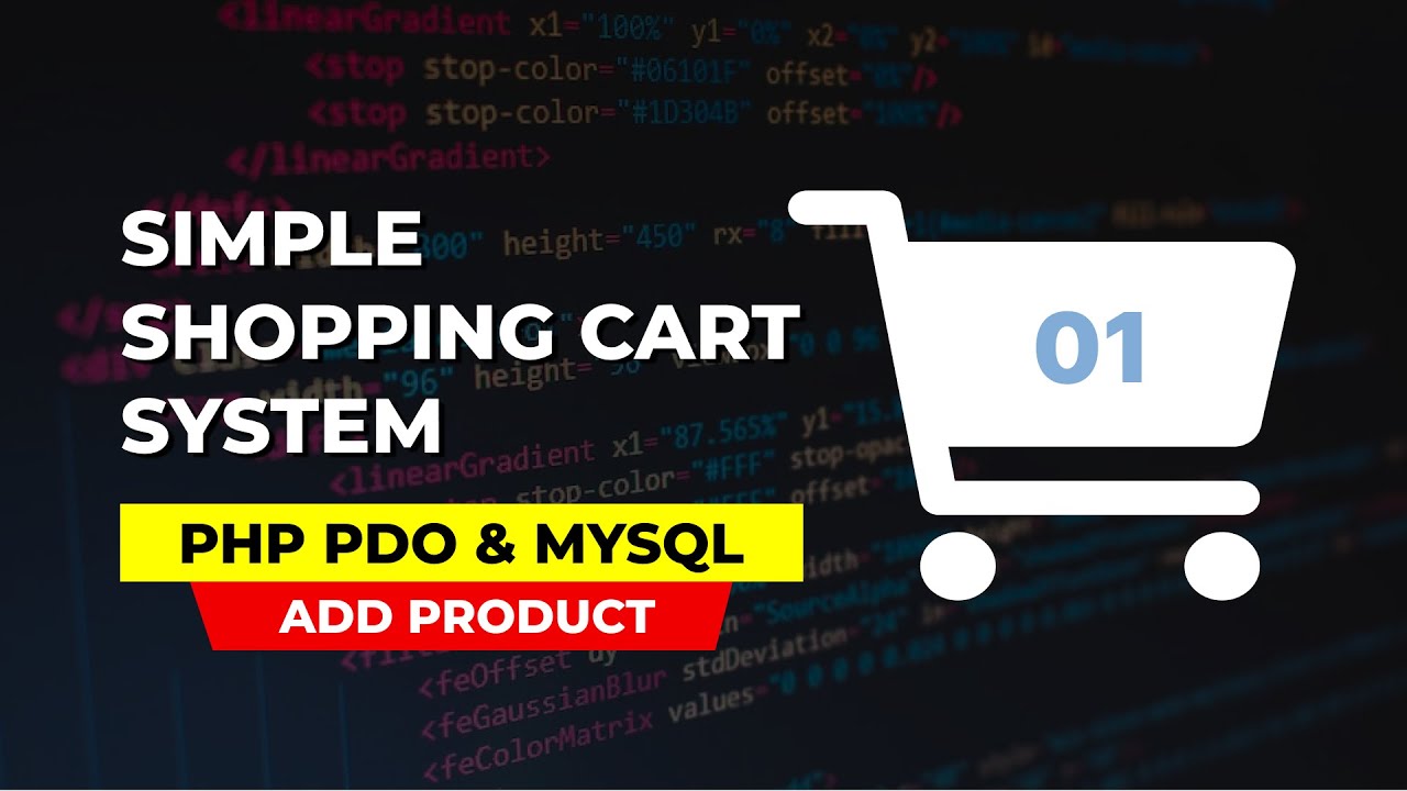 Simple Shopping Cart System Using PHP PDO And MySQL Database
