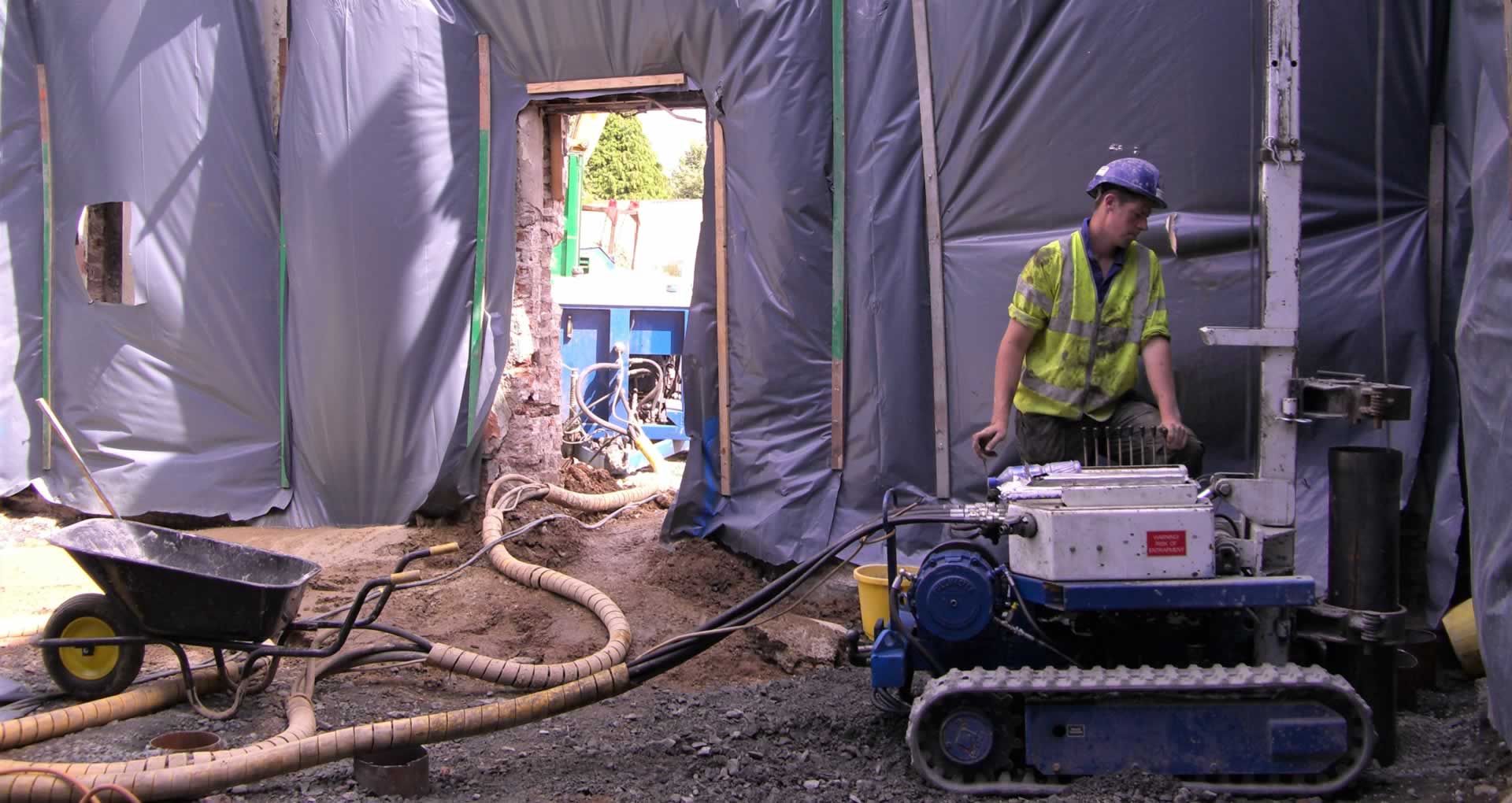 Mini Piling Quinn Piling Contractors UK & Ireland