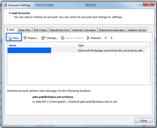 Steps to Manually Configure a Microsoft 365 Account.