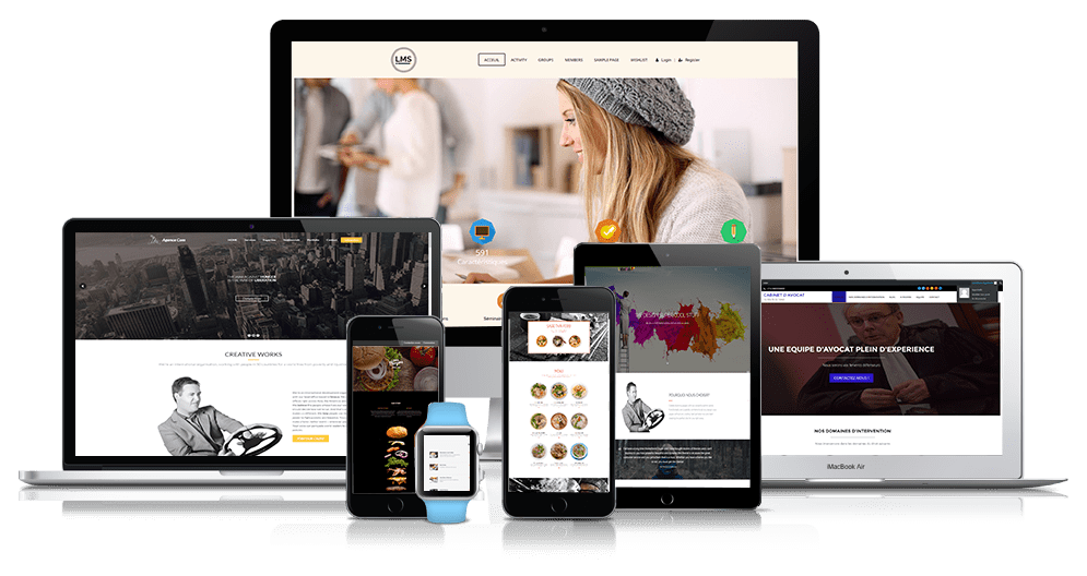 Création site web vitrine webmaster media