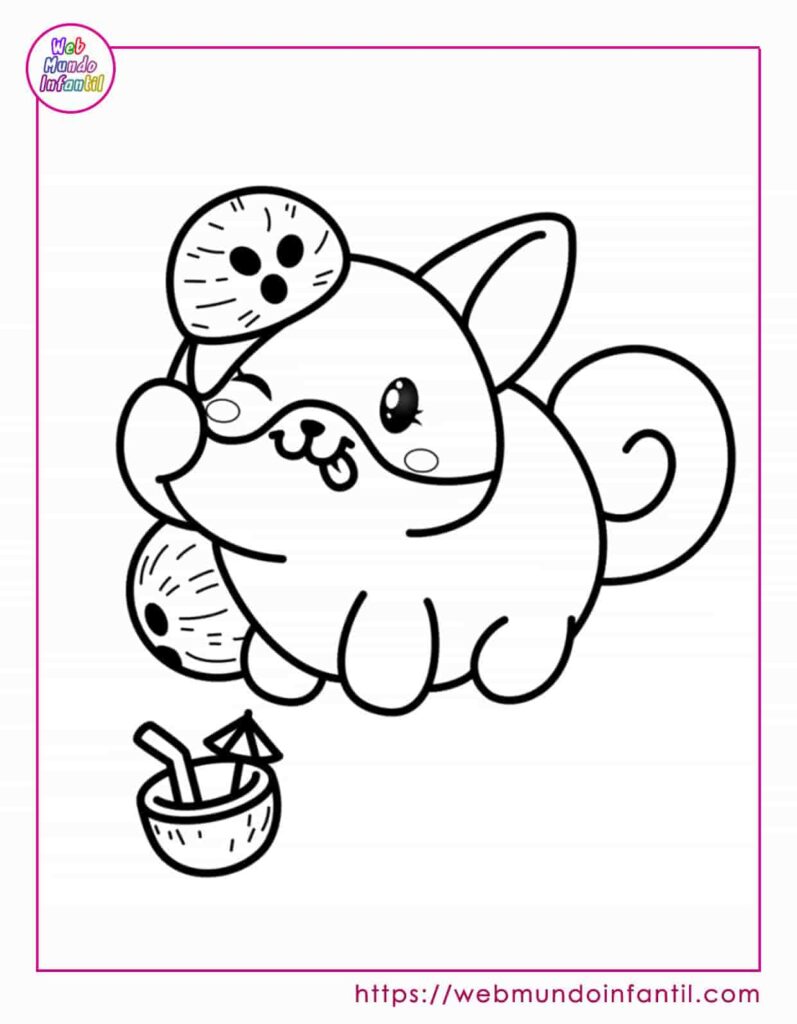 Tiernos Dibujos Kawaii Para Colorear Web Mundo Infantil Lights Crystal