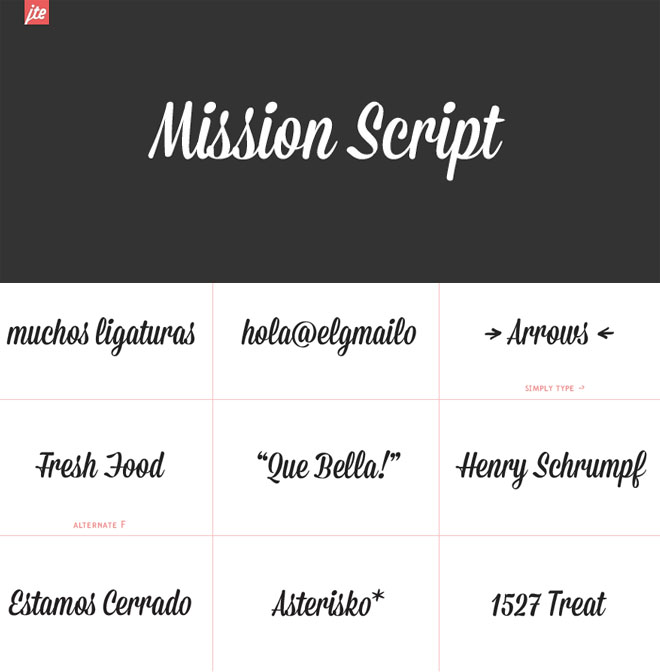 MISSION SCRIPT Font Free Download MISSION SCRIPT Font Free Download