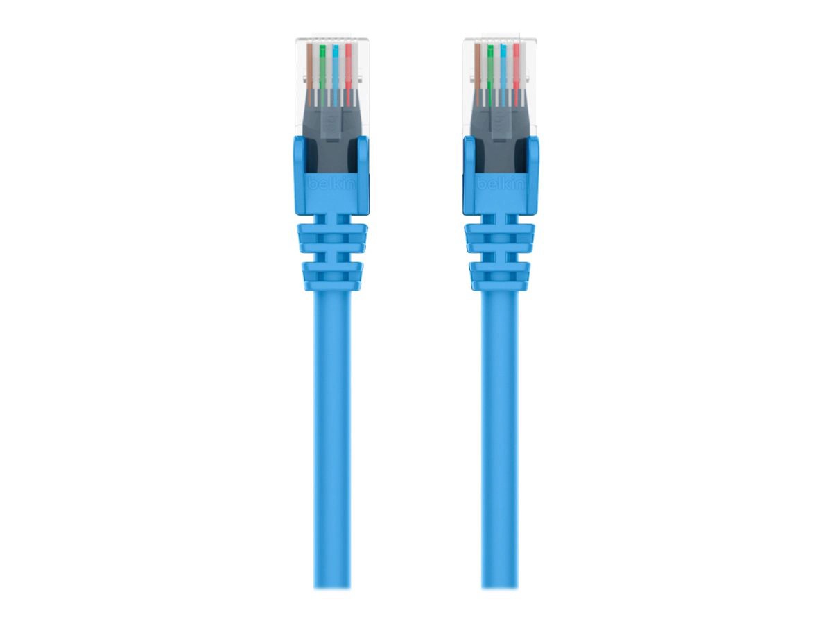 Belkin 7' Cat6 550MHz Gigabit Snagless Patch Cable RJ45 M/M PVC Blue