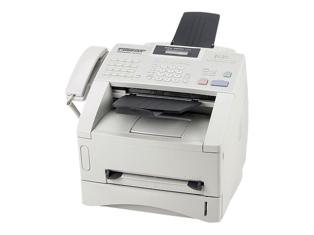 Brother IntelliFAX 4100e - fax / copier - B/W - FAX4100E - FAX Machines